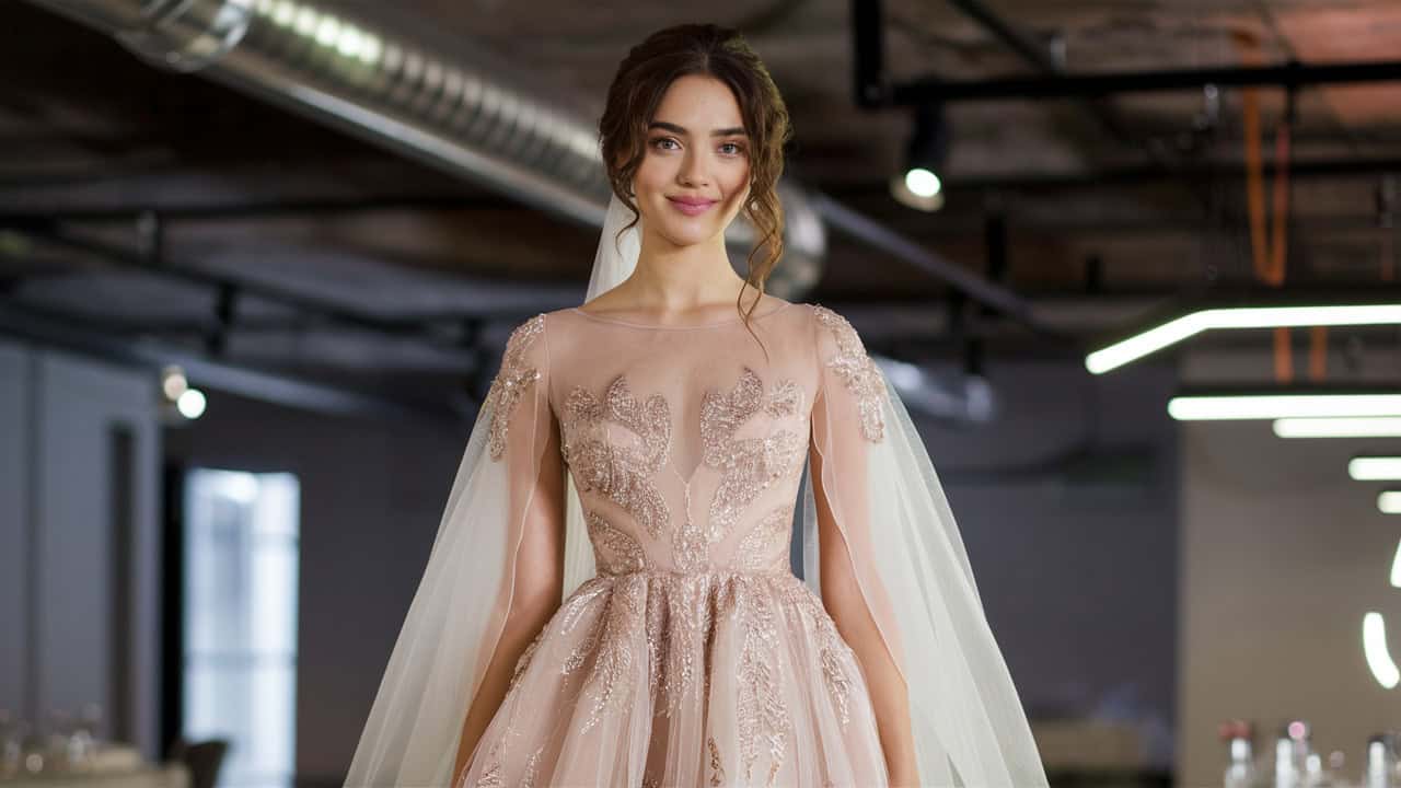 Wedding Dress Ideas for Industrial Wedding