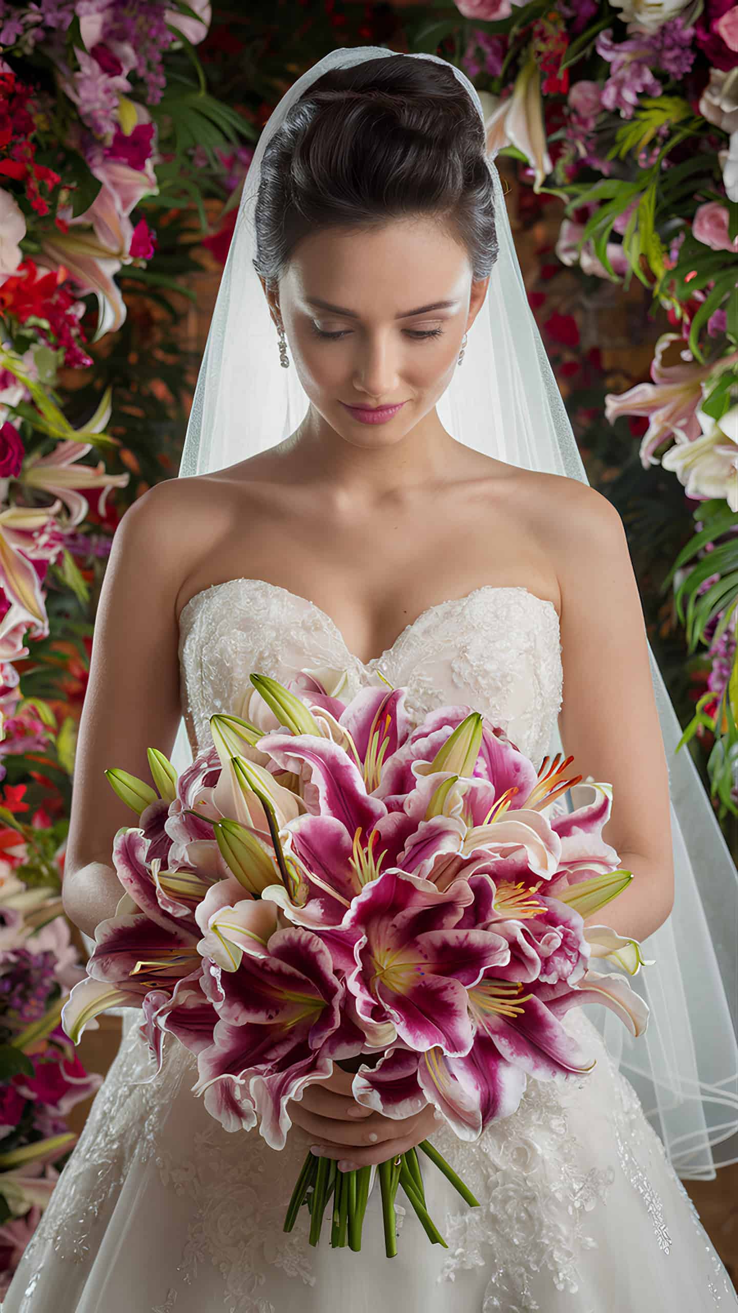 Fragrant Oriental Lily Ensemble