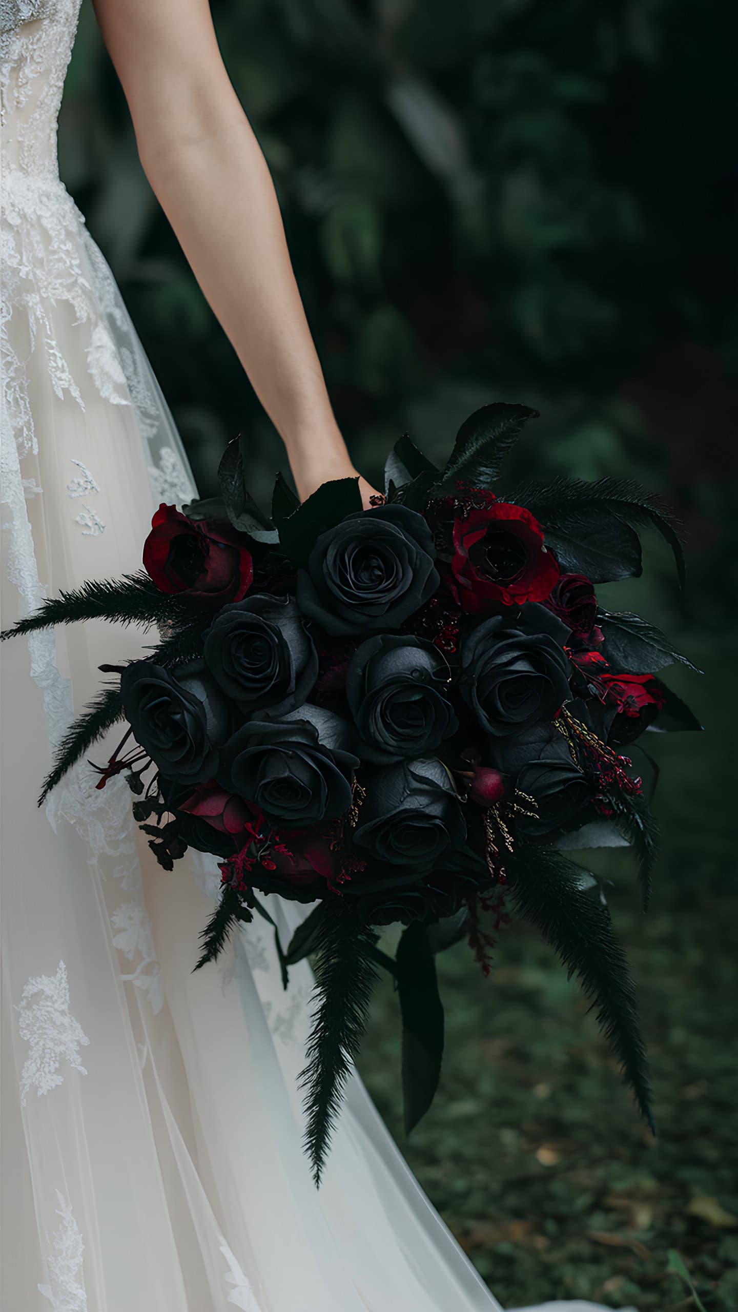 Gothic Black Roses