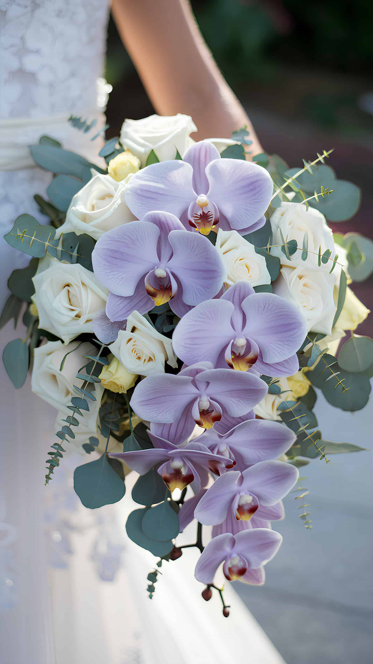 Lavender Orchid Elegance