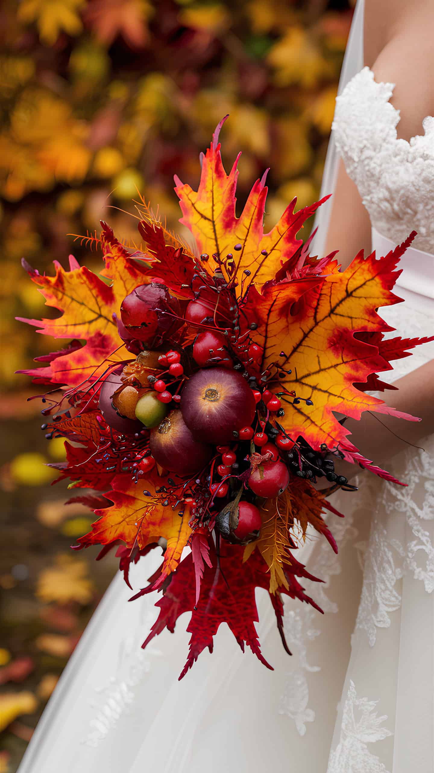 Maple Leaf-Inspired Bouquets