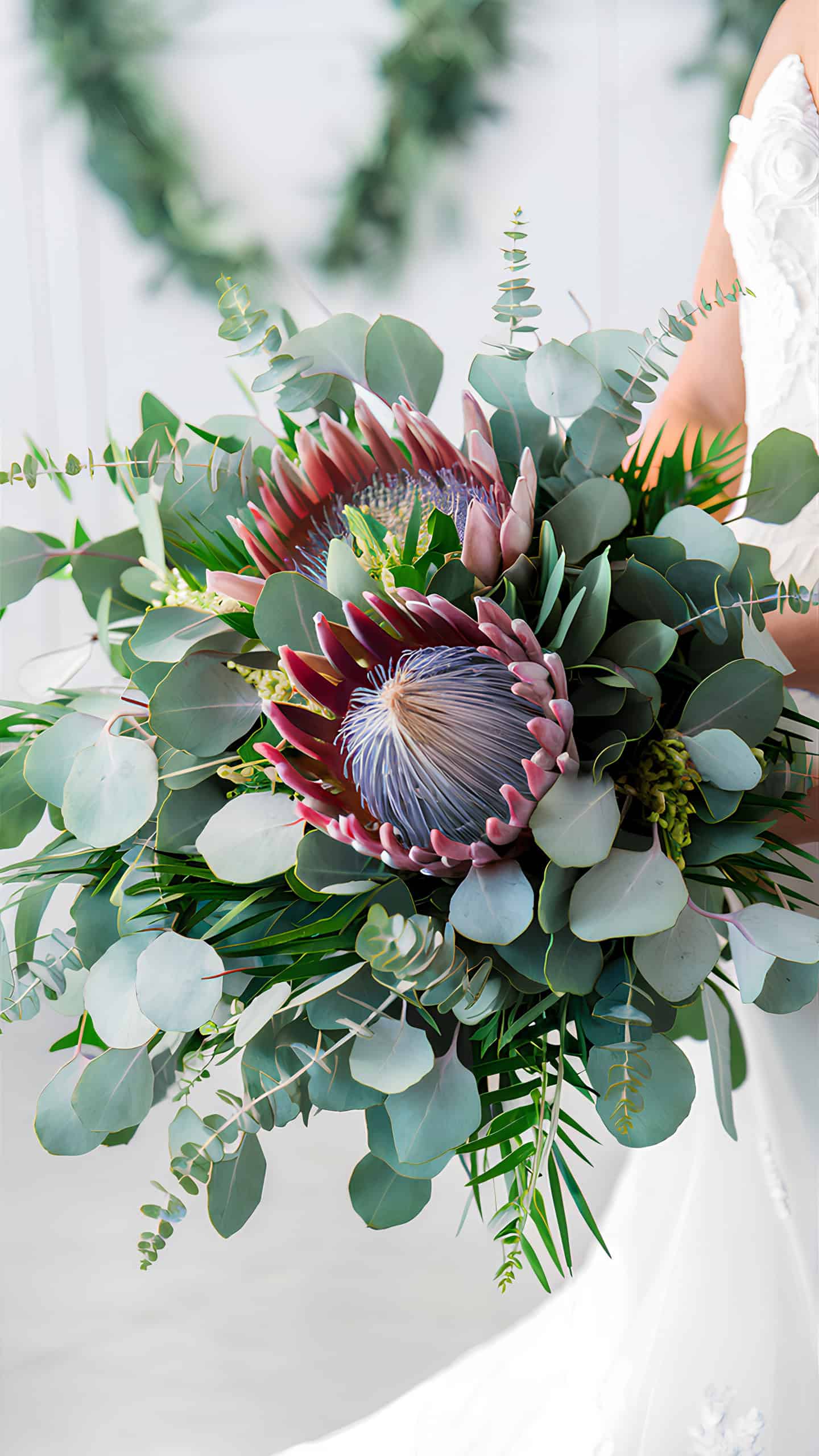 Modern Eucalyptus and Protea