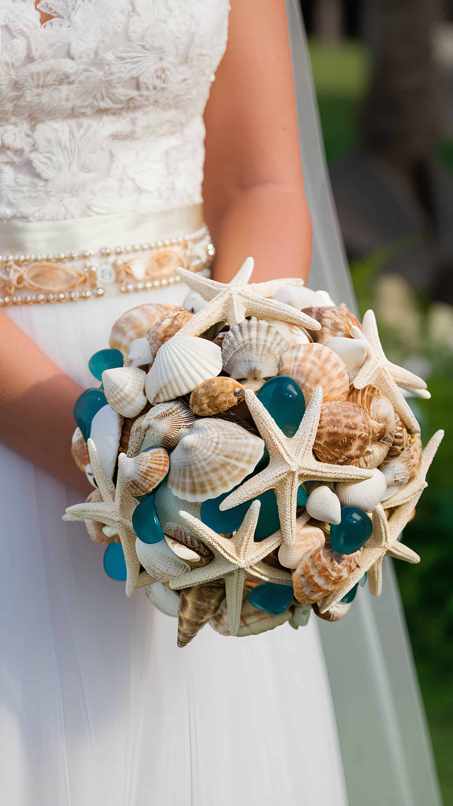 Nautical Seashell Clusters