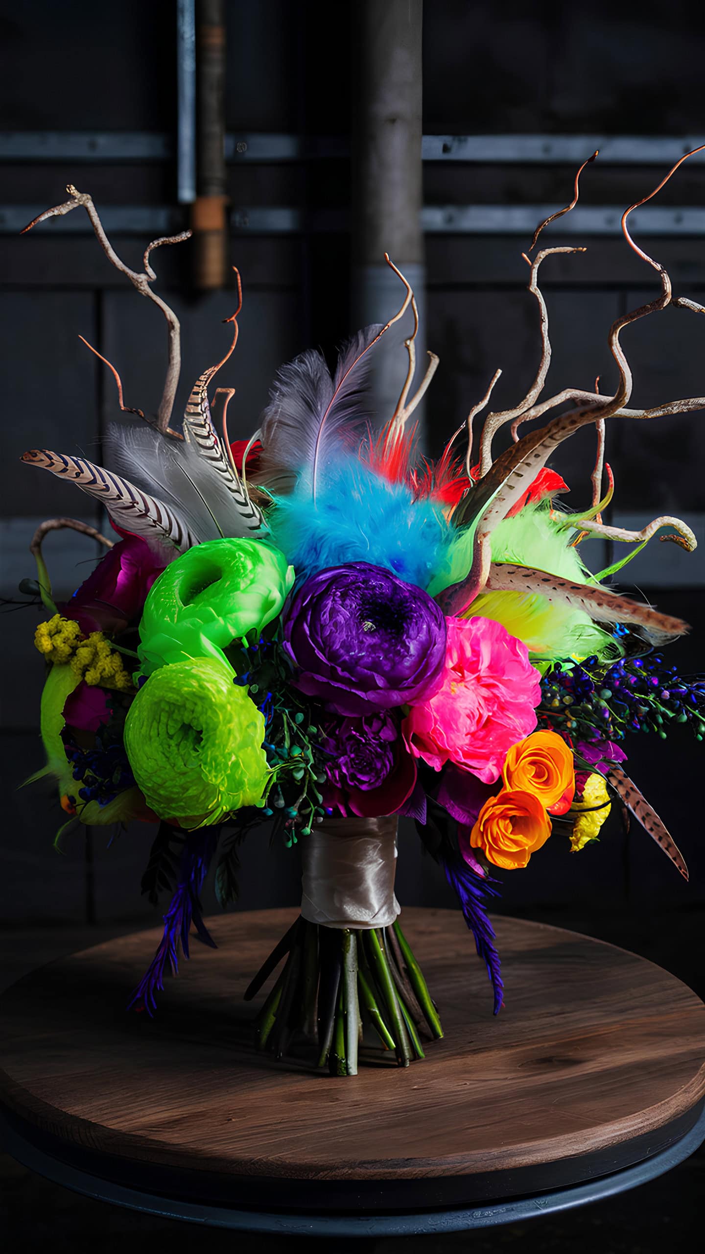 Neon Nights Bouquet