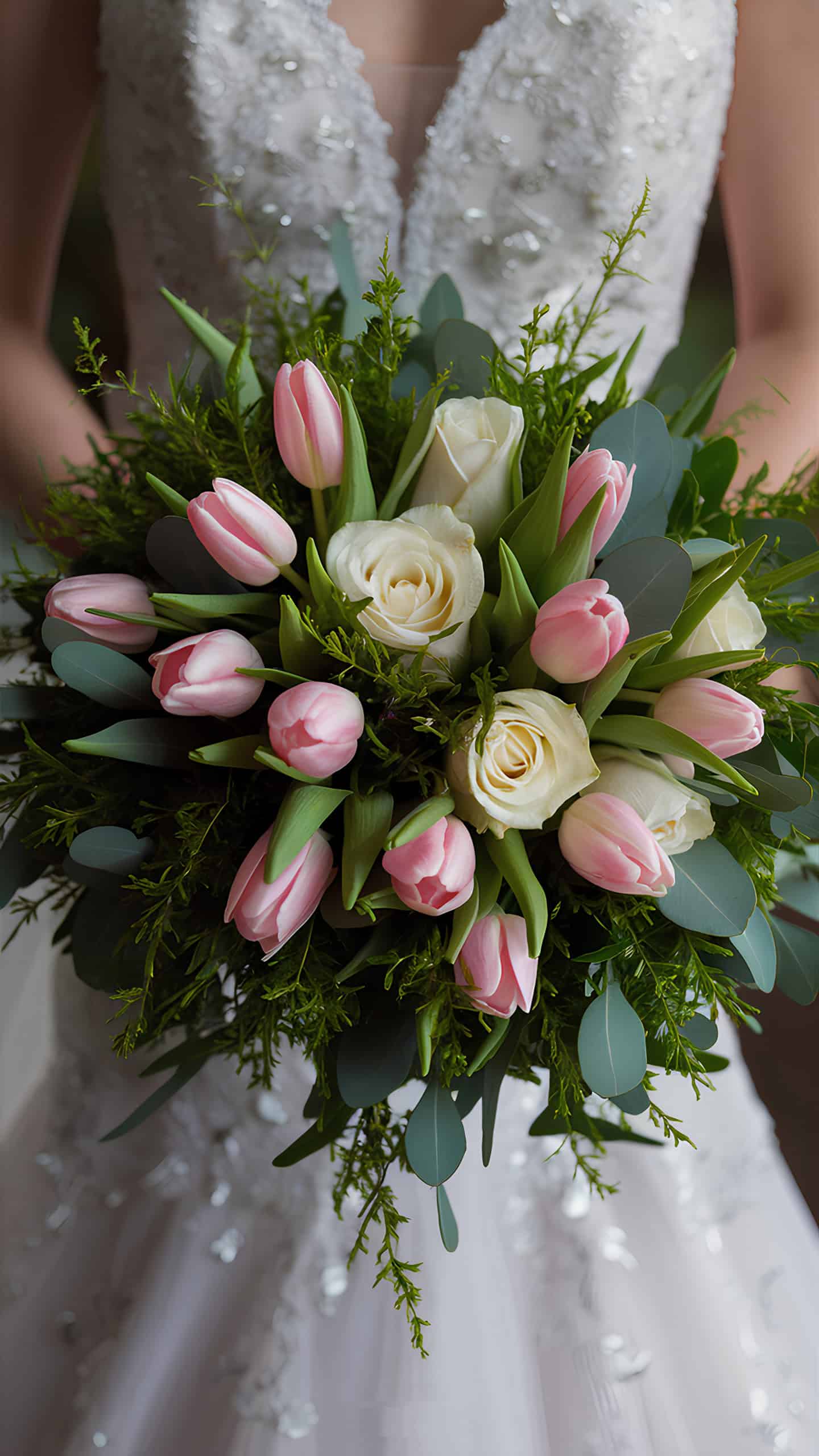 Pink Charm Tulip Bouquet