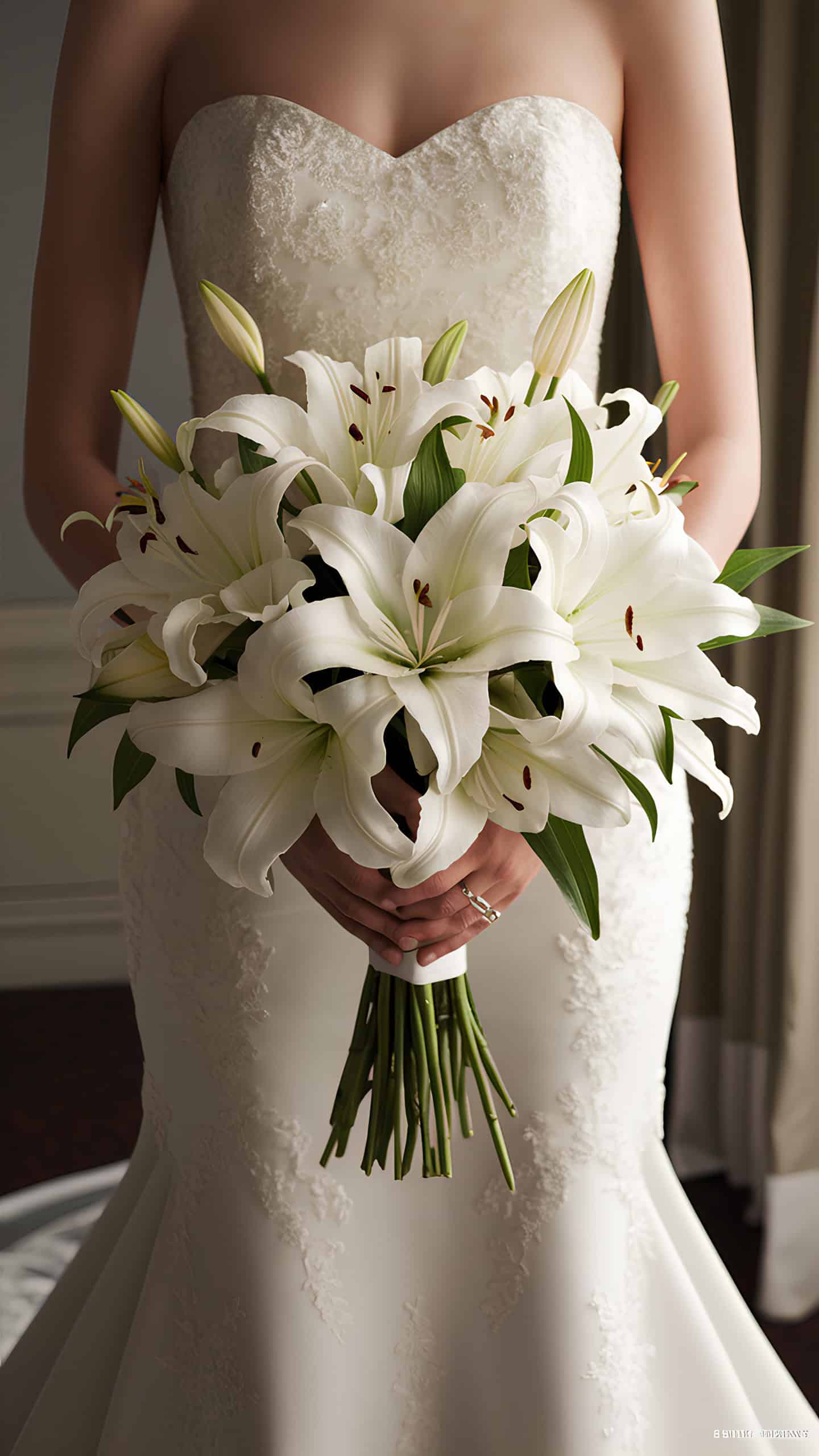 Pure Elegance Lily Bouquet