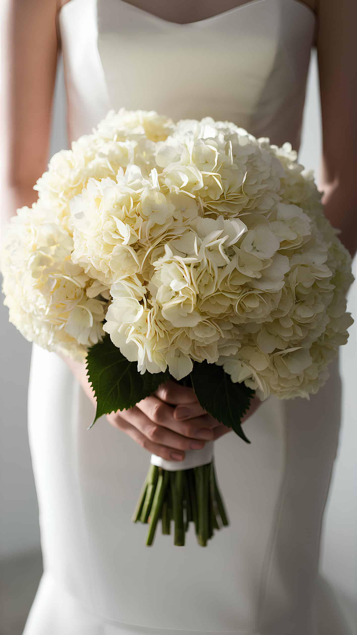 Pure White Hydrangea