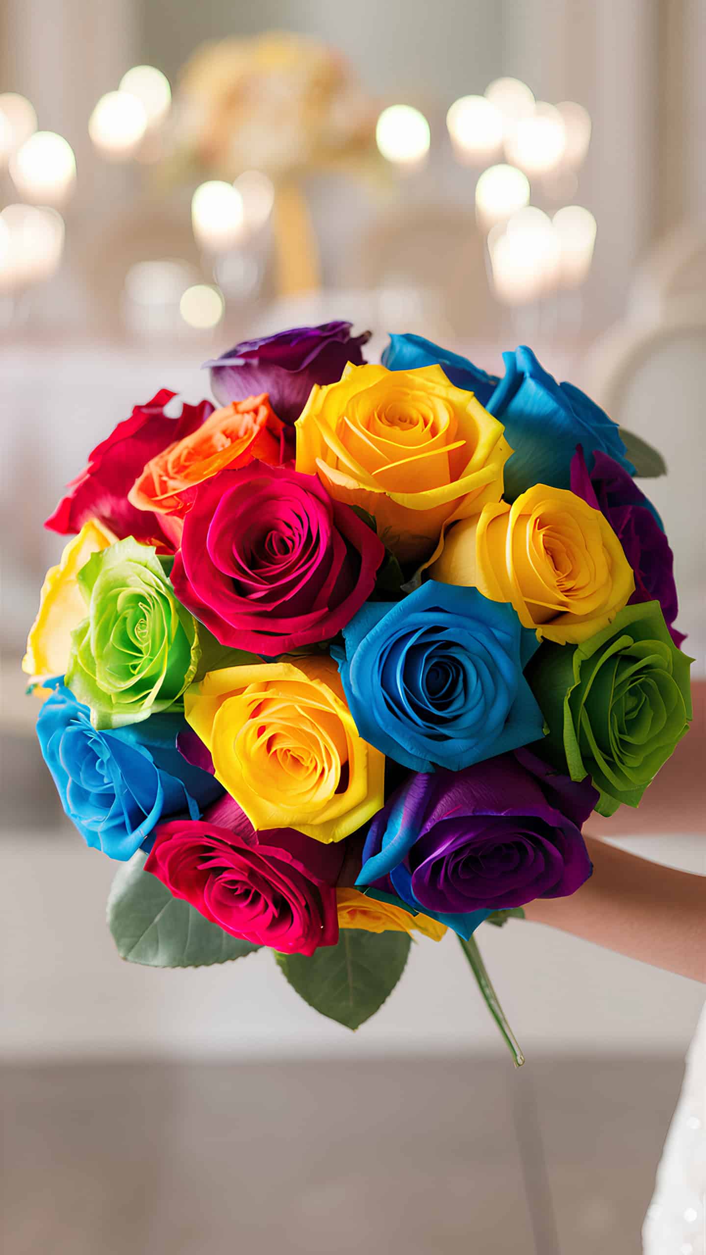 Rainbow Roses