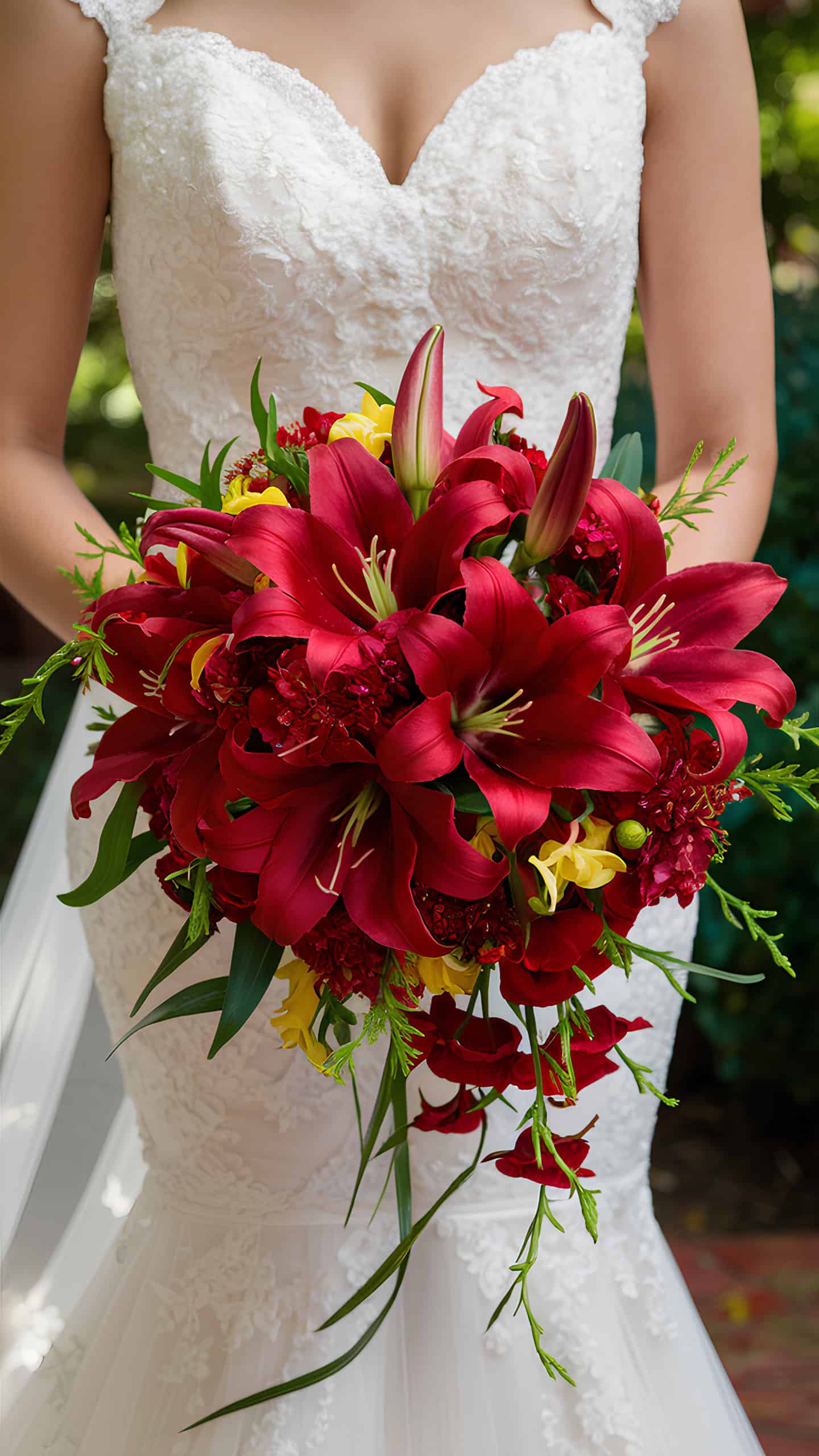 Red Lily Passion Bouquet