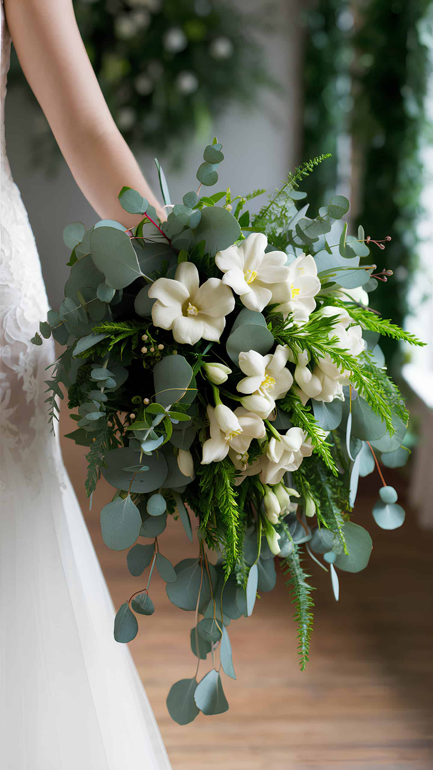 Romantic Eucalyptus and Gardenias