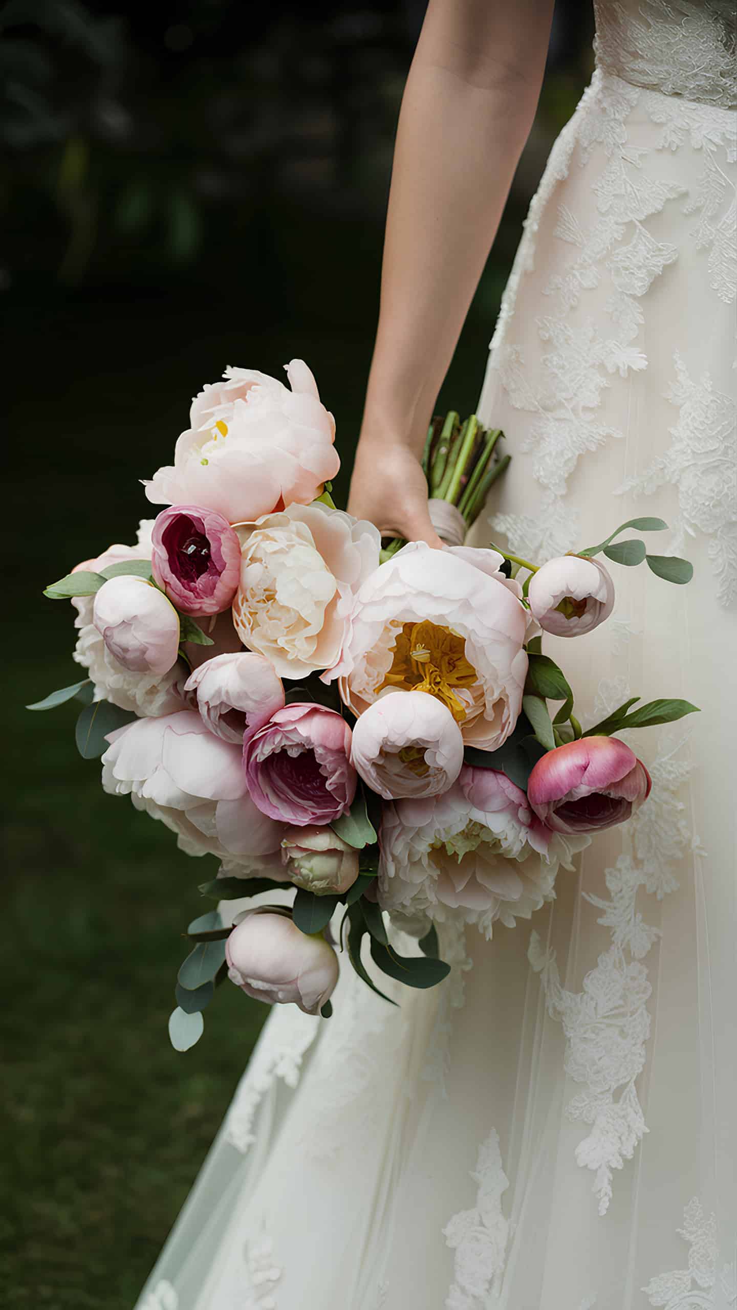 Romantic Peonies and Ranunculus