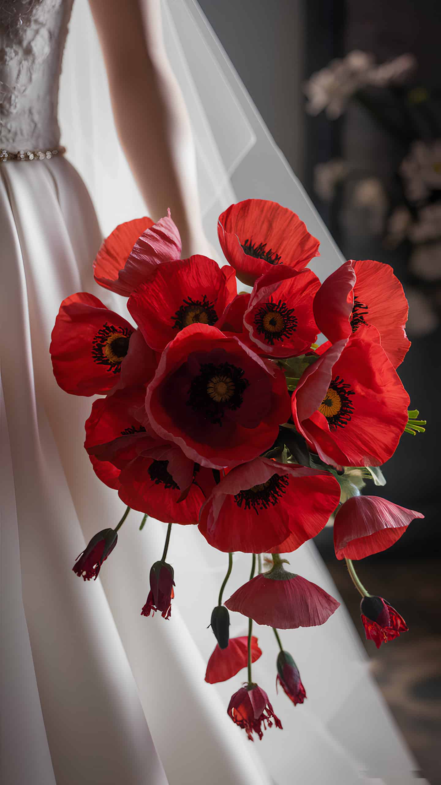 Rosso Corsa Poppy Bouquet