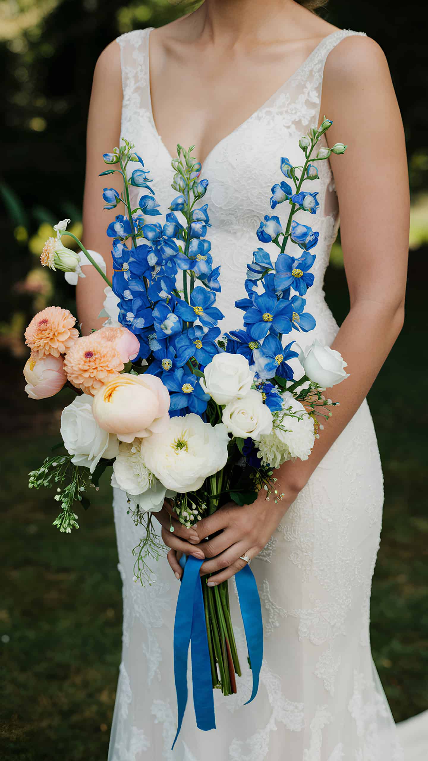 Royal Blue Delphiniums