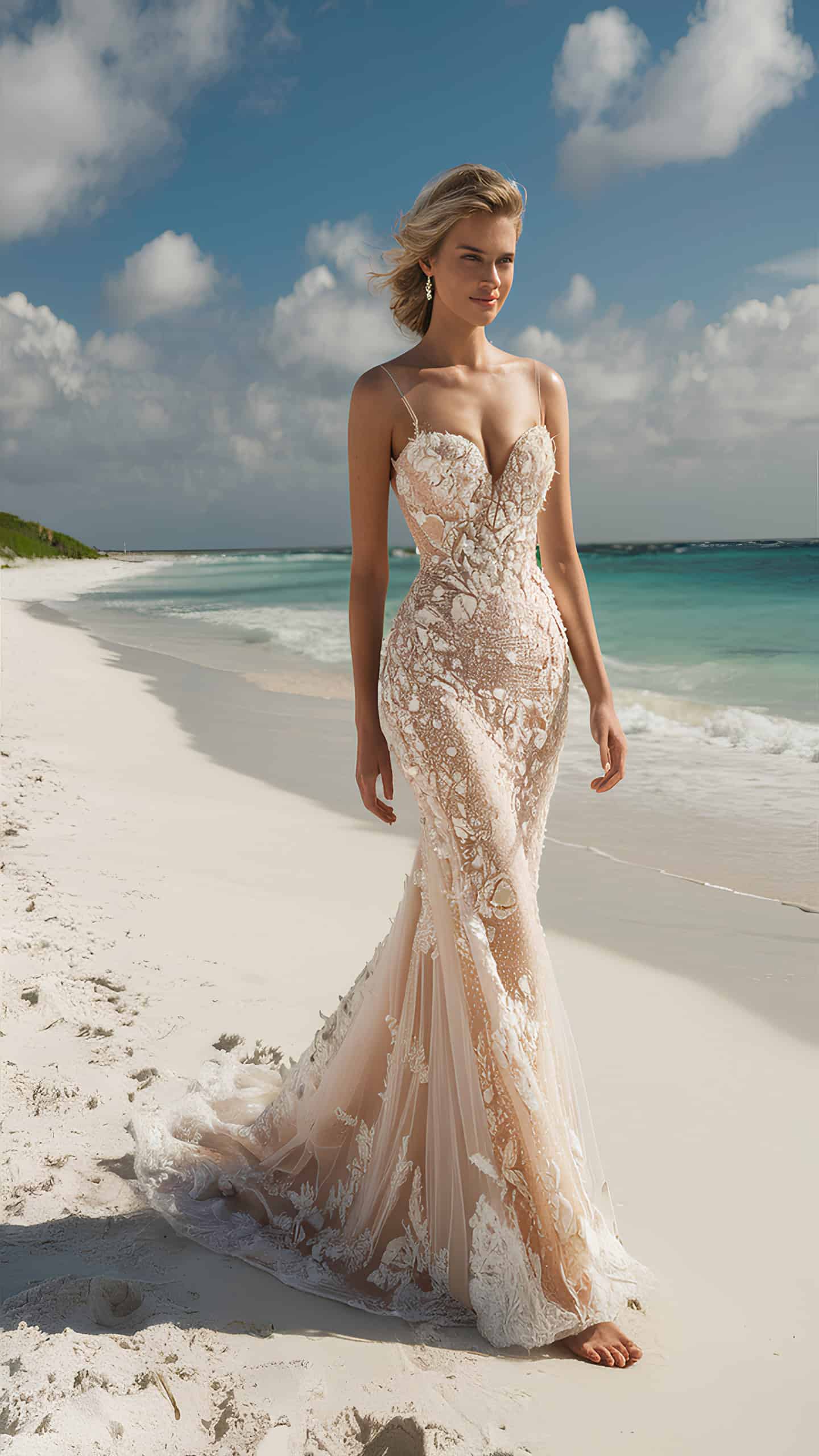 Seashell Detail Dress