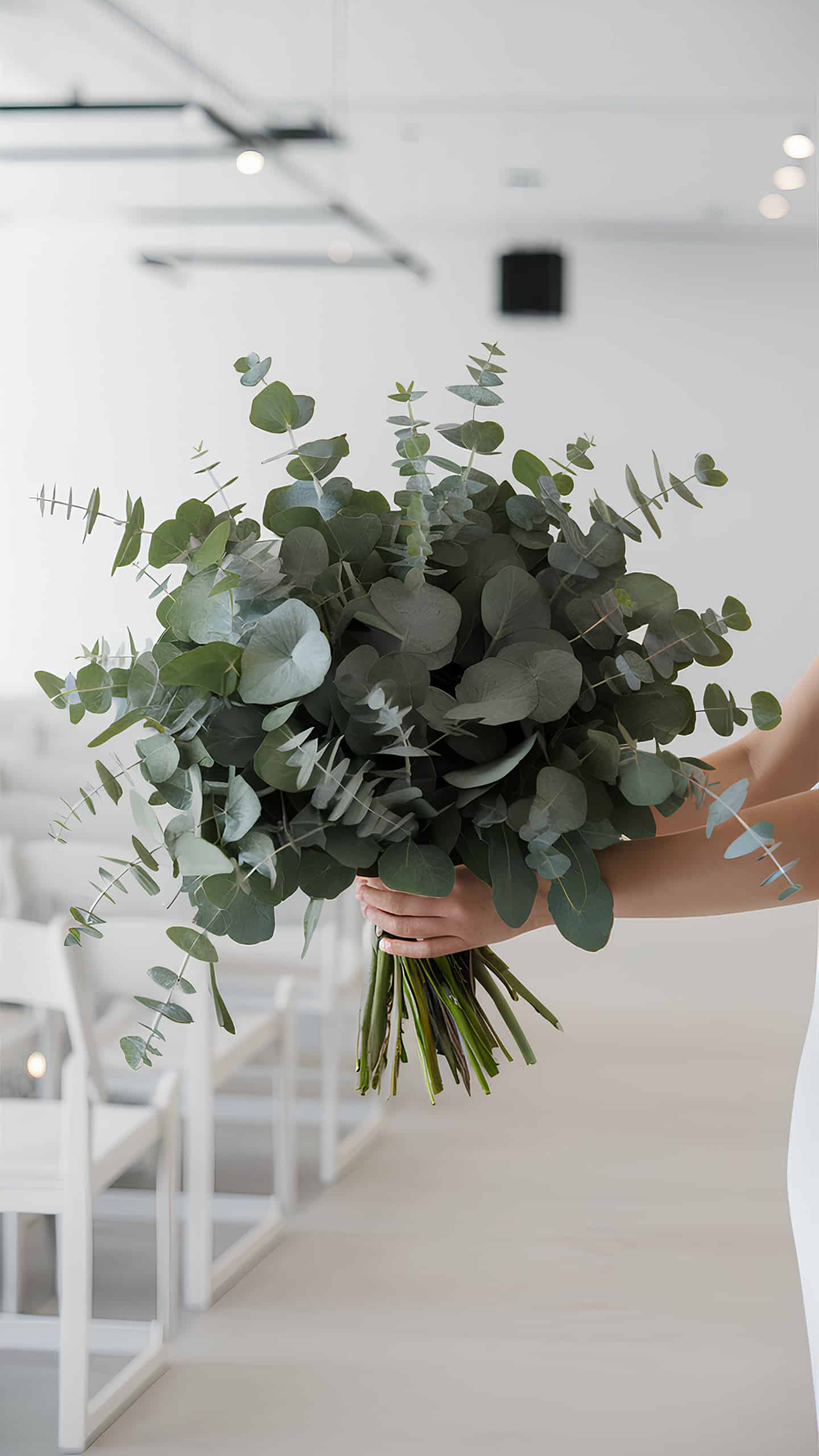 Simple Eucalyptus Bouquet