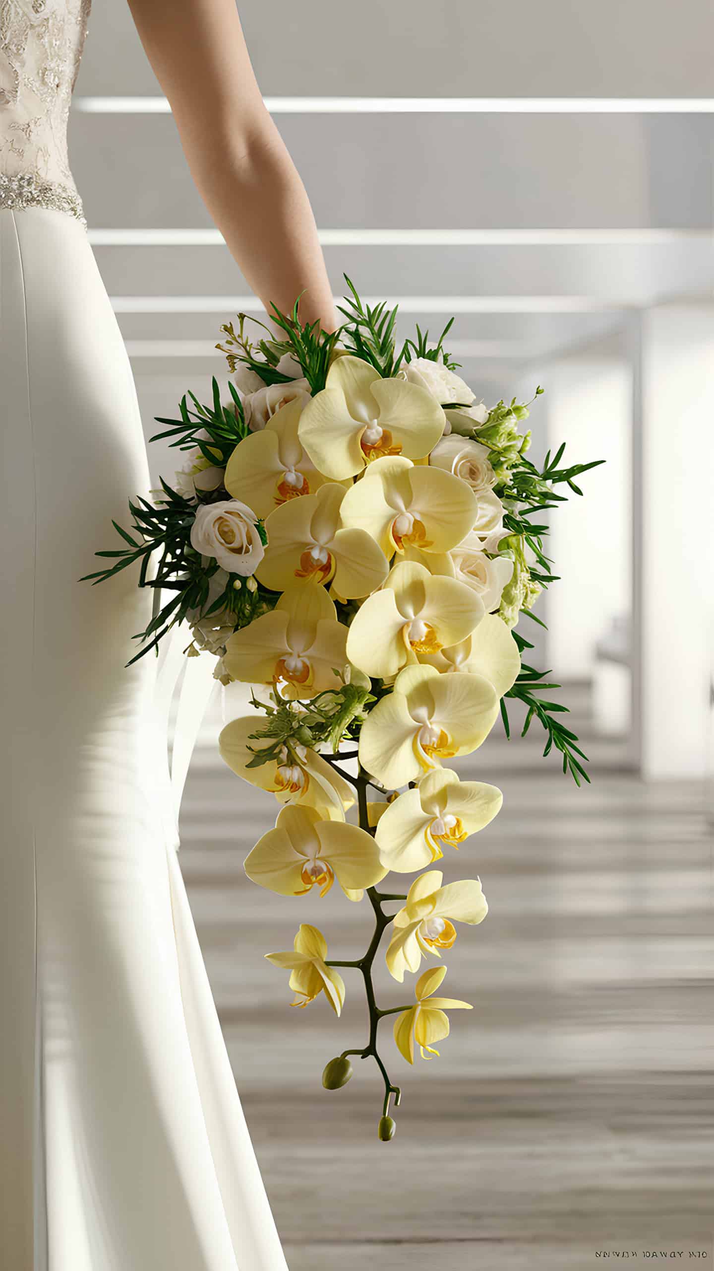Sunny Yellow Orchids