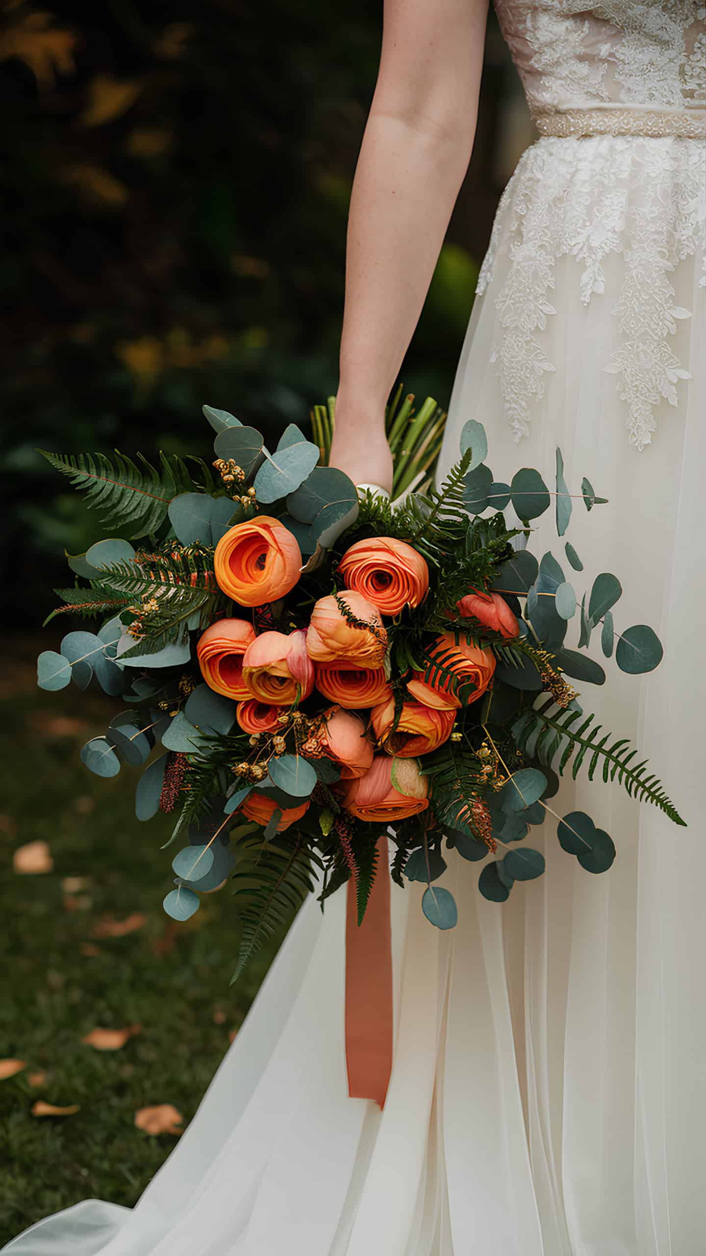 Sunset Orange Ranunculus
