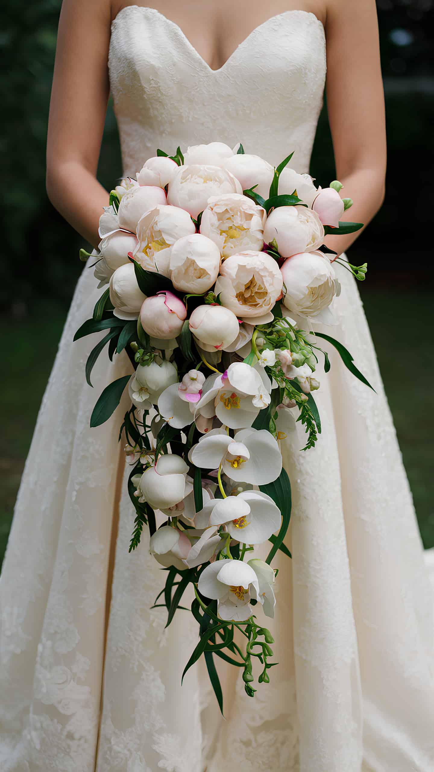 Timeless Peony Cascade