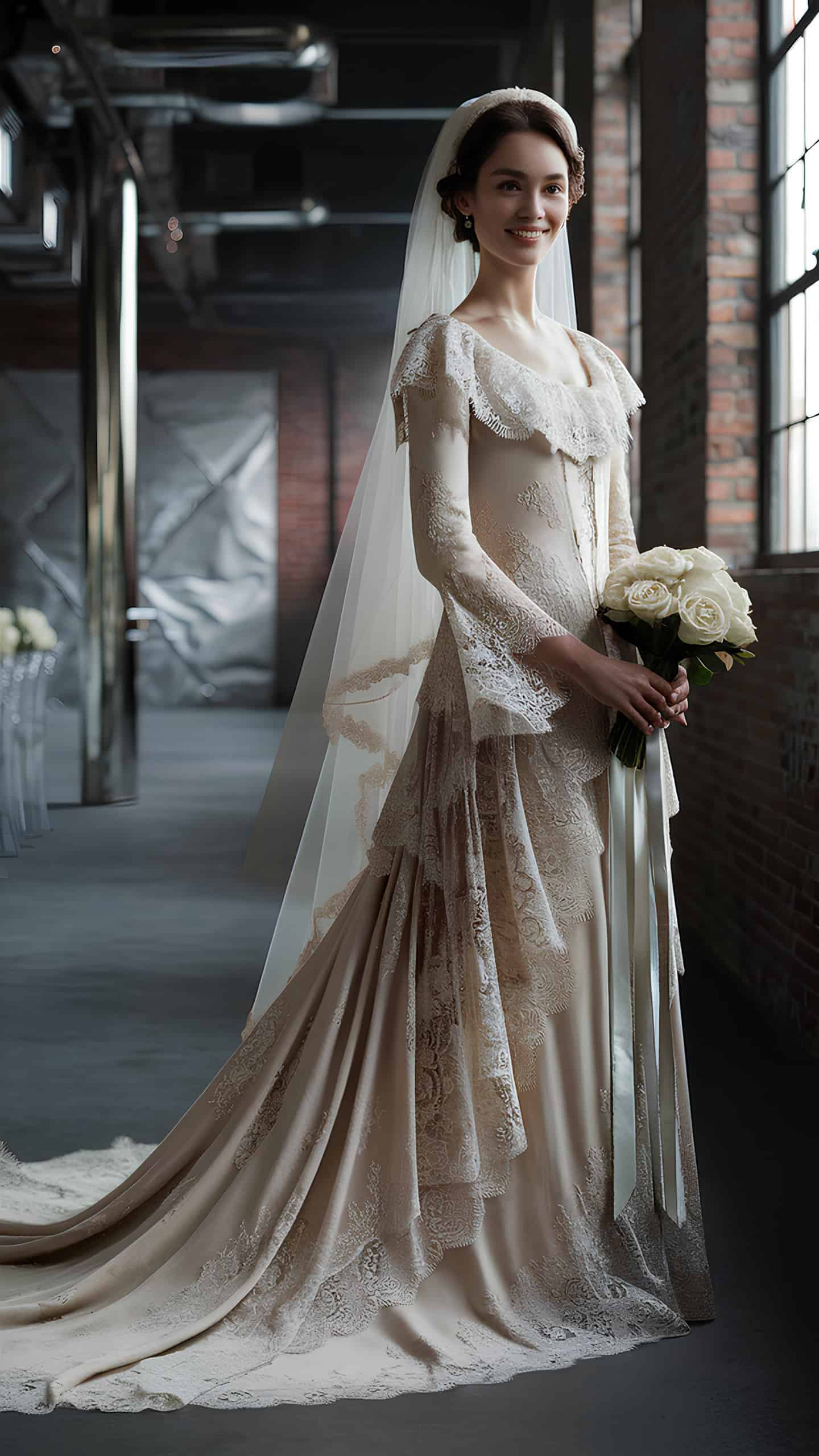 Vintage Lace Gown