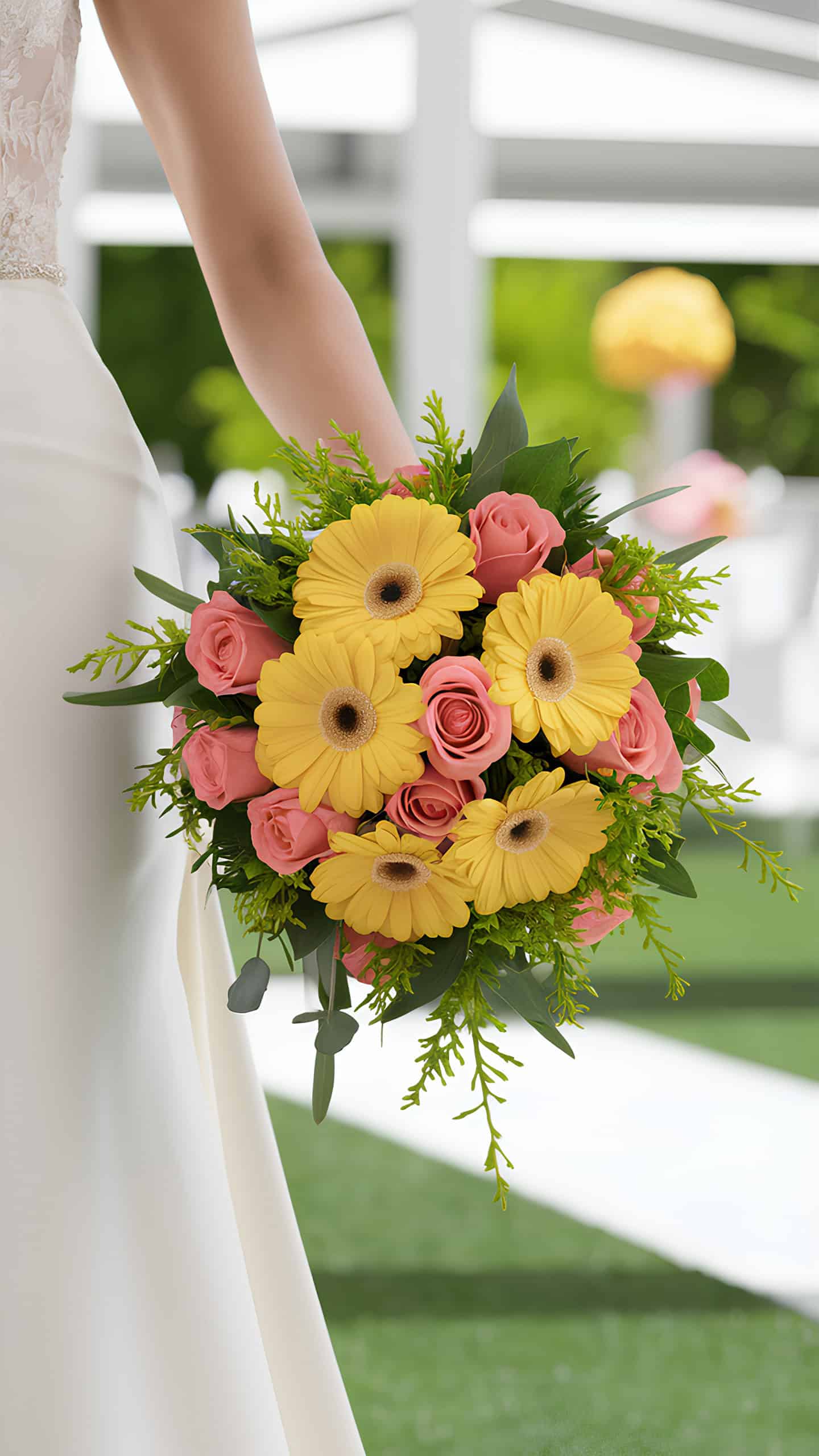 Yellow Gerbera Daisies