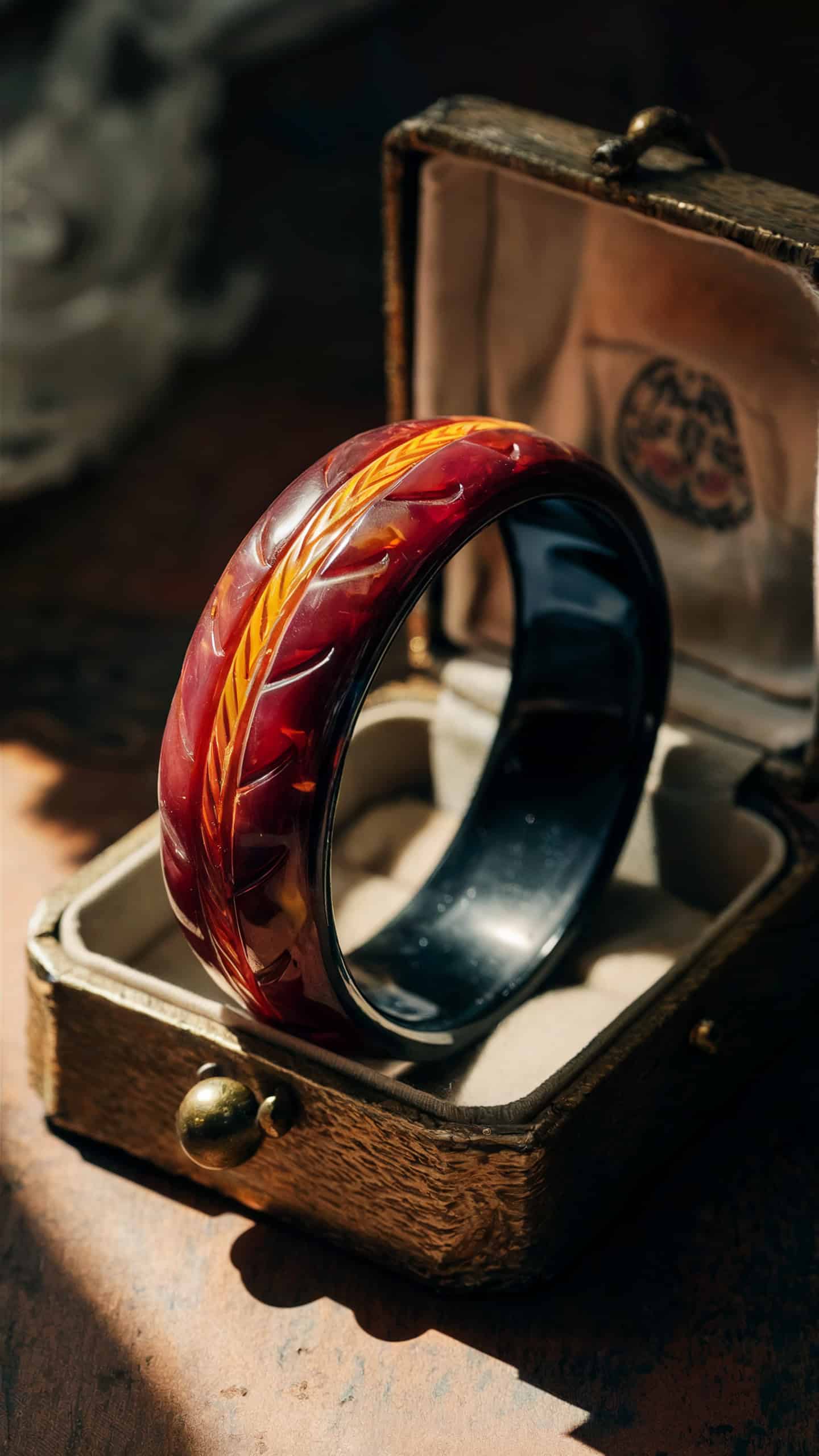 1930s Bakelite Bangle