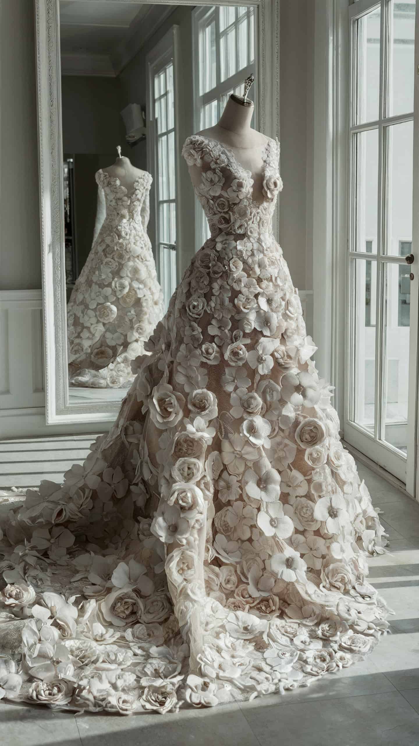 3D Floral Gown by Jenny Packham
