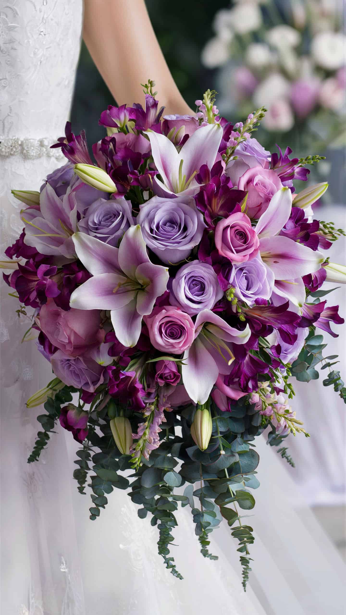 Amethyst Jewel Bouquets