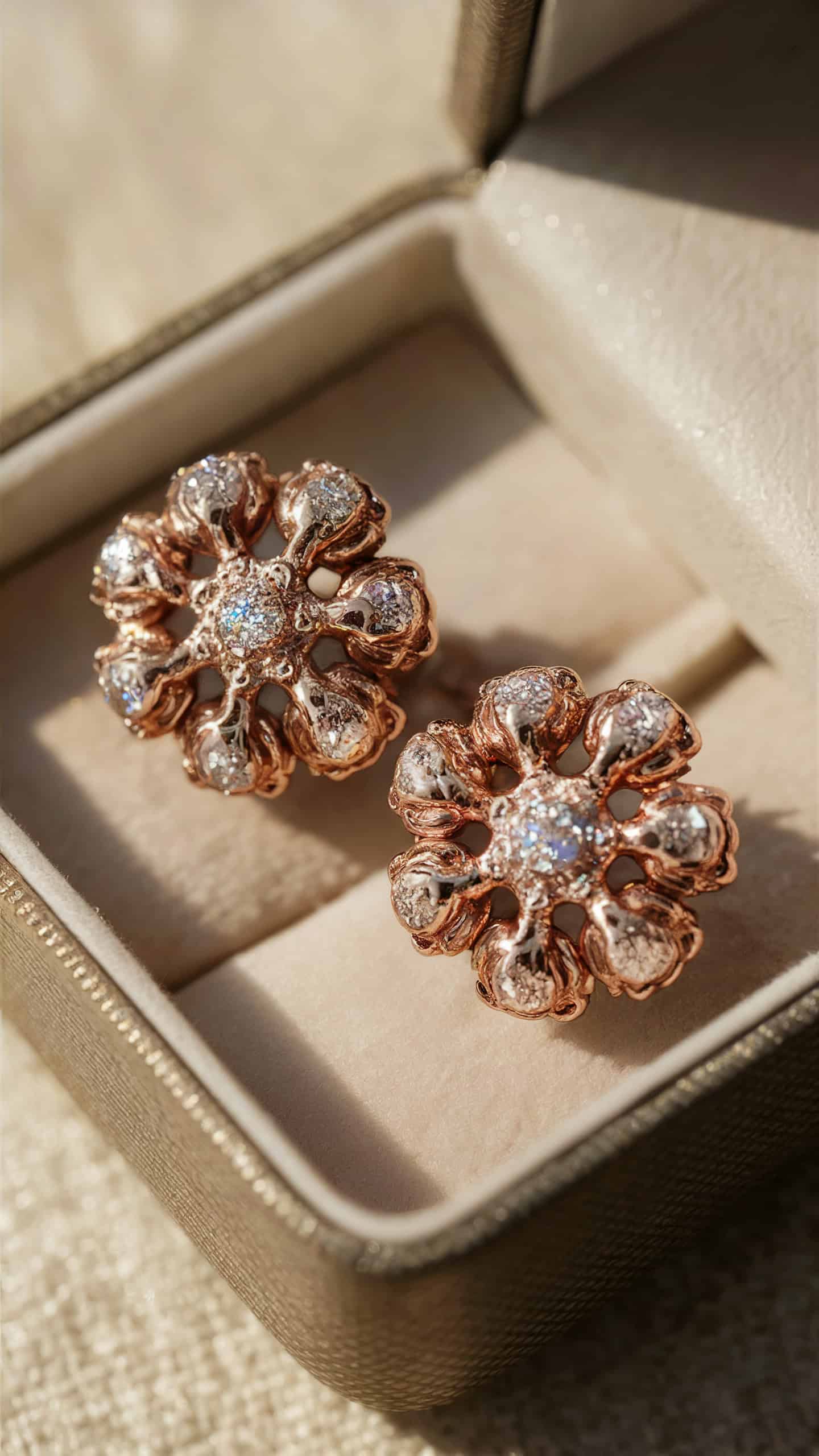 Anthropologie Melima Cluster Earrings