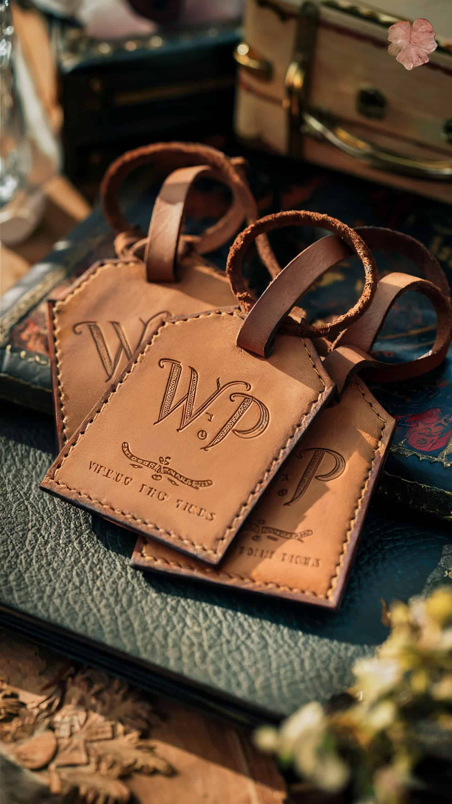 Antique-Style Luggage Tags