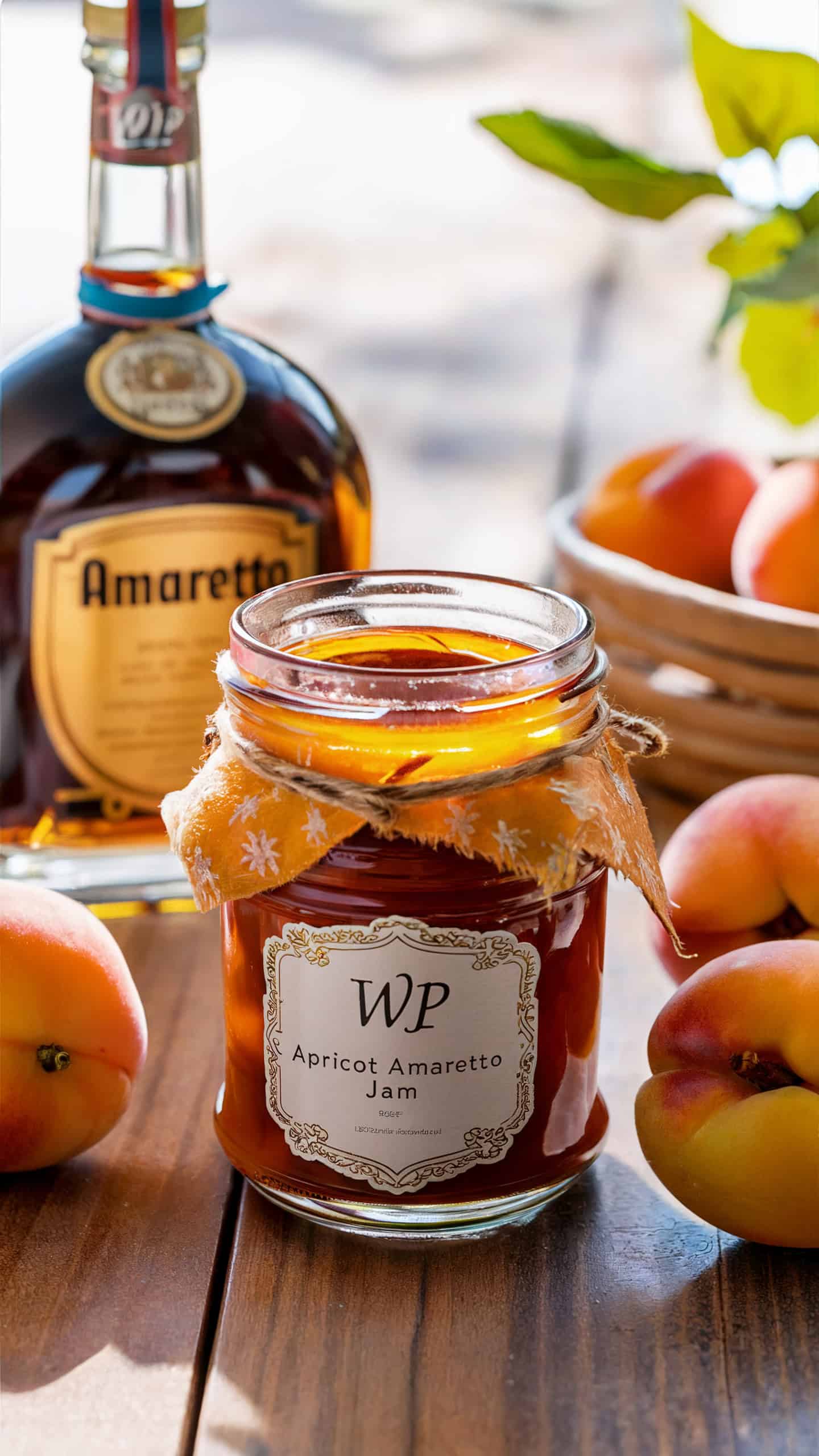 Apricot Amaretto Jam