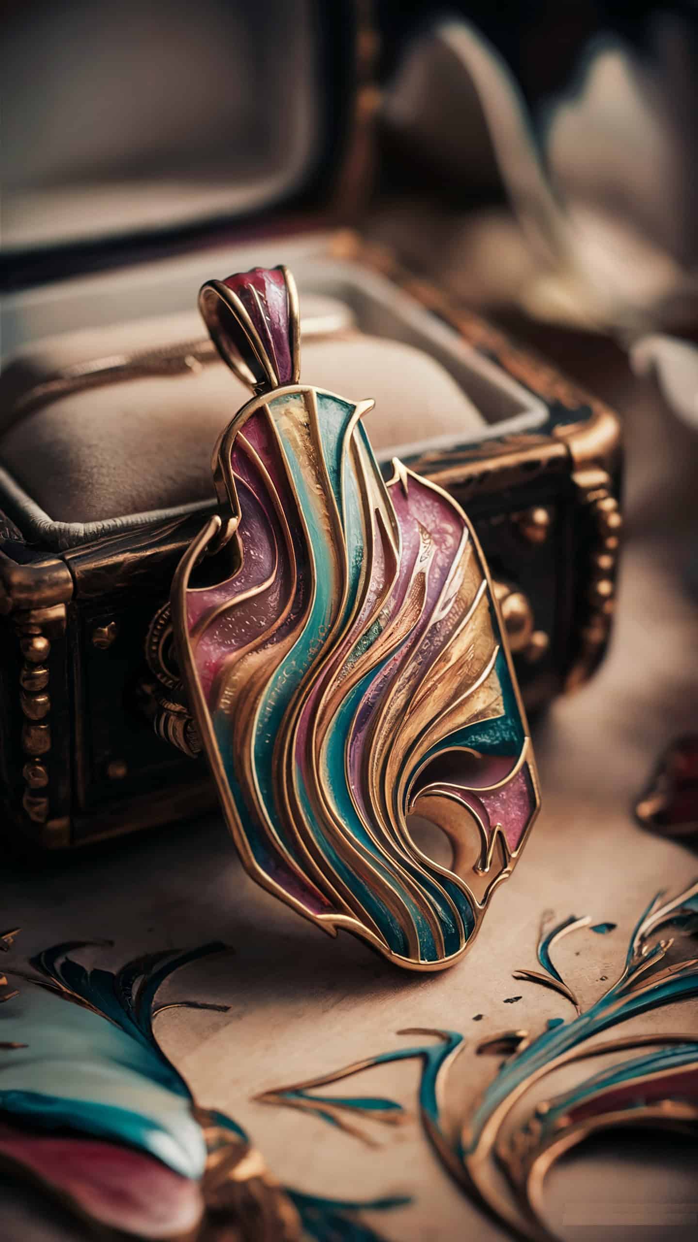 Art Nouveau Pendant
