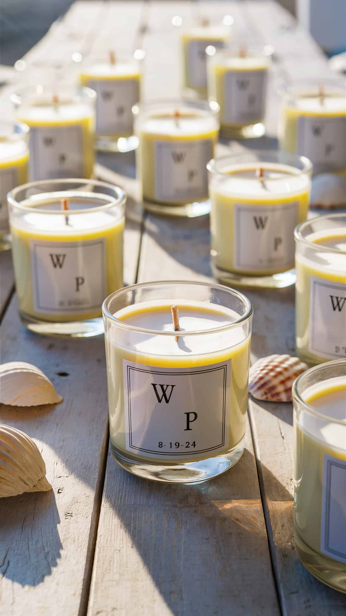 Beach Scented Candles