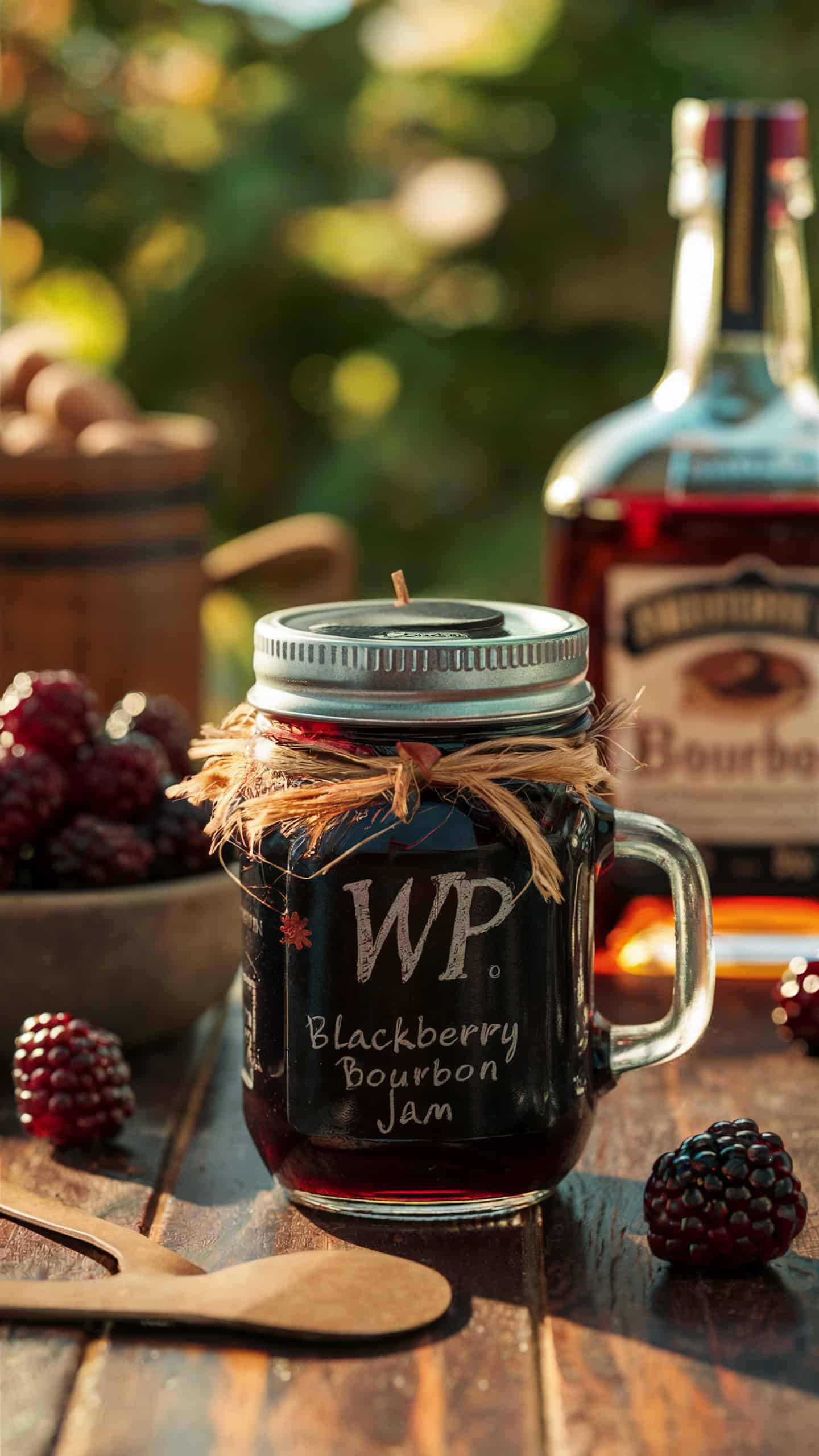 Blackberry Bourbon Jam