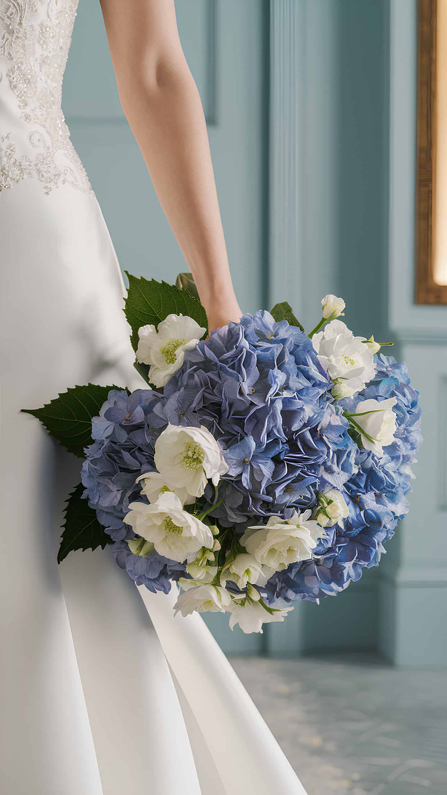 Blue Hydrangea Delight
