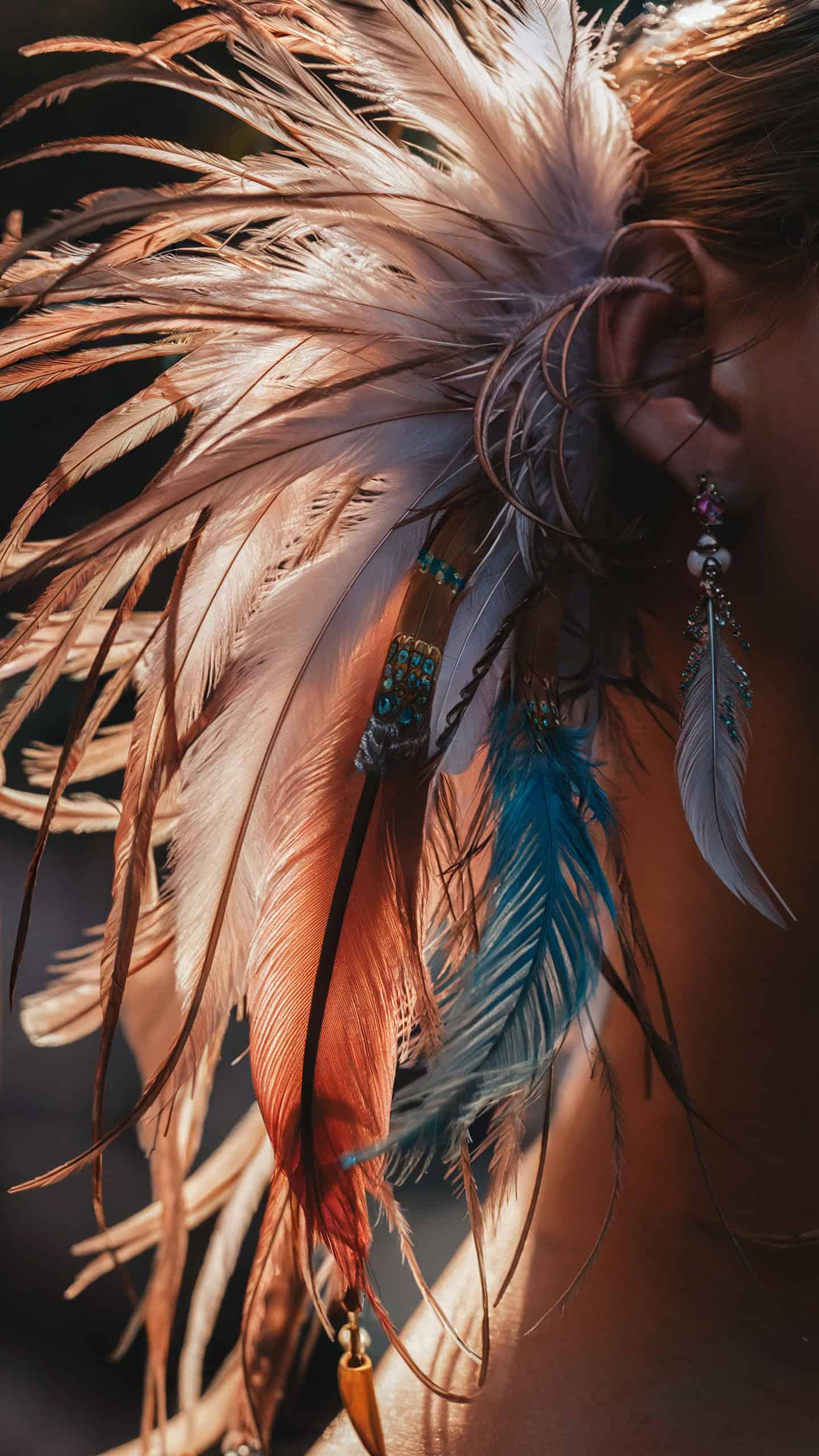 Bohemian Feather Earrings
