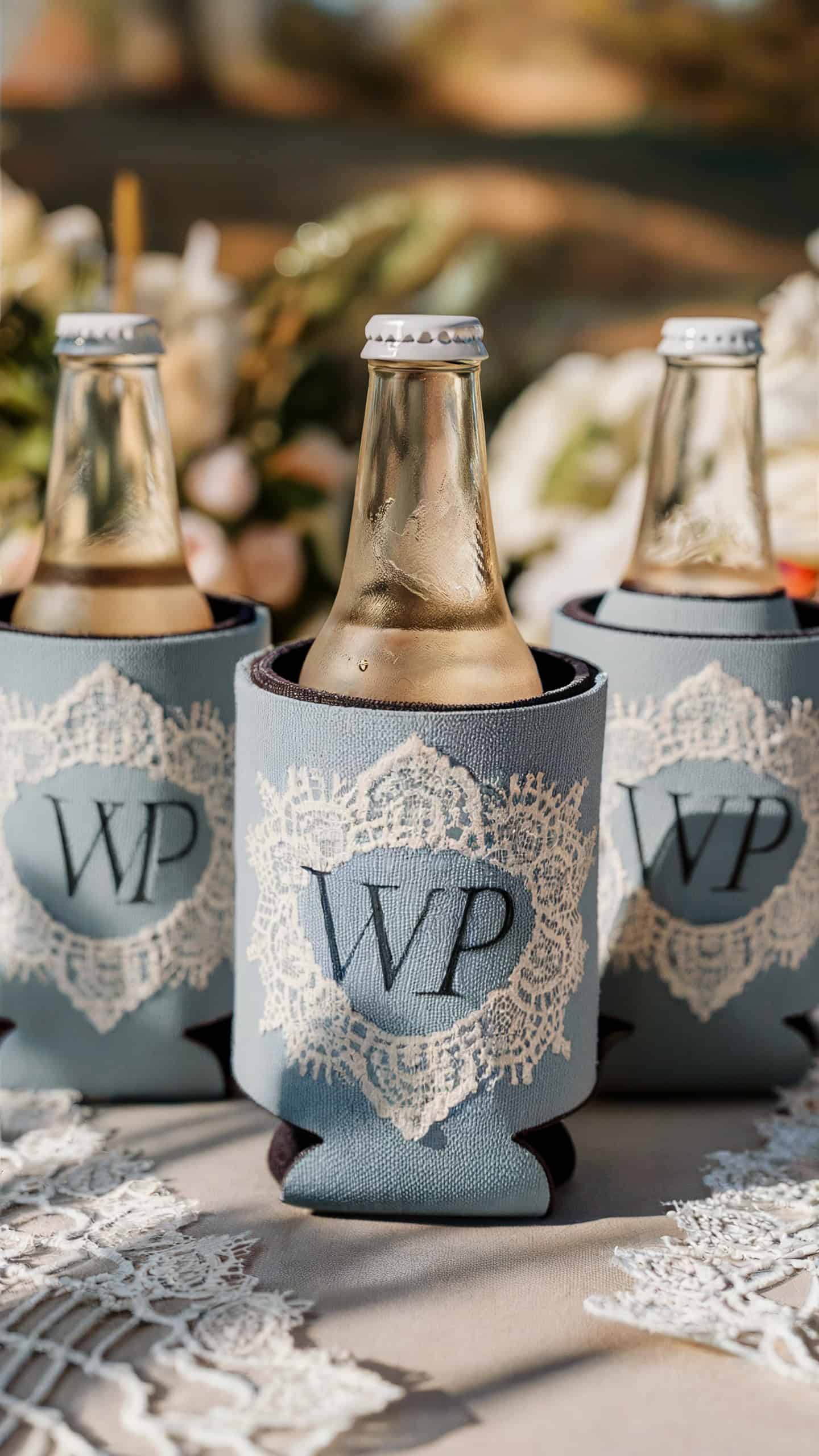 Bohemian Lace Koozies