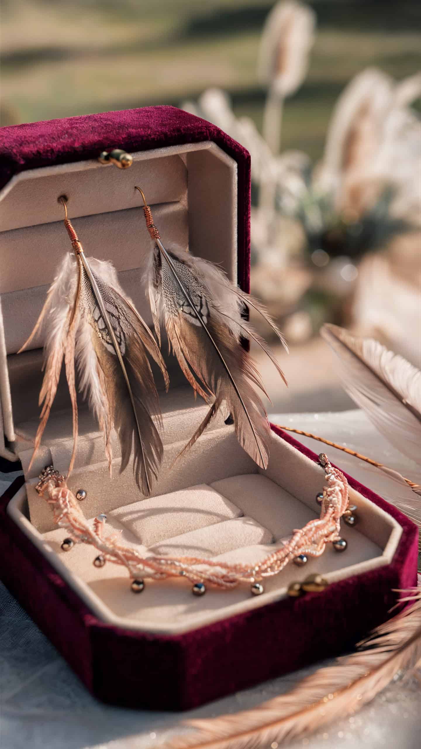 Boho Chic Feather Collection