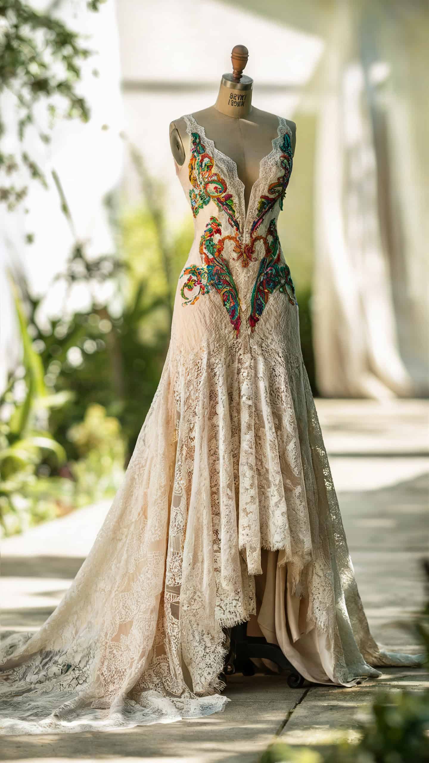 Boho Embroidered