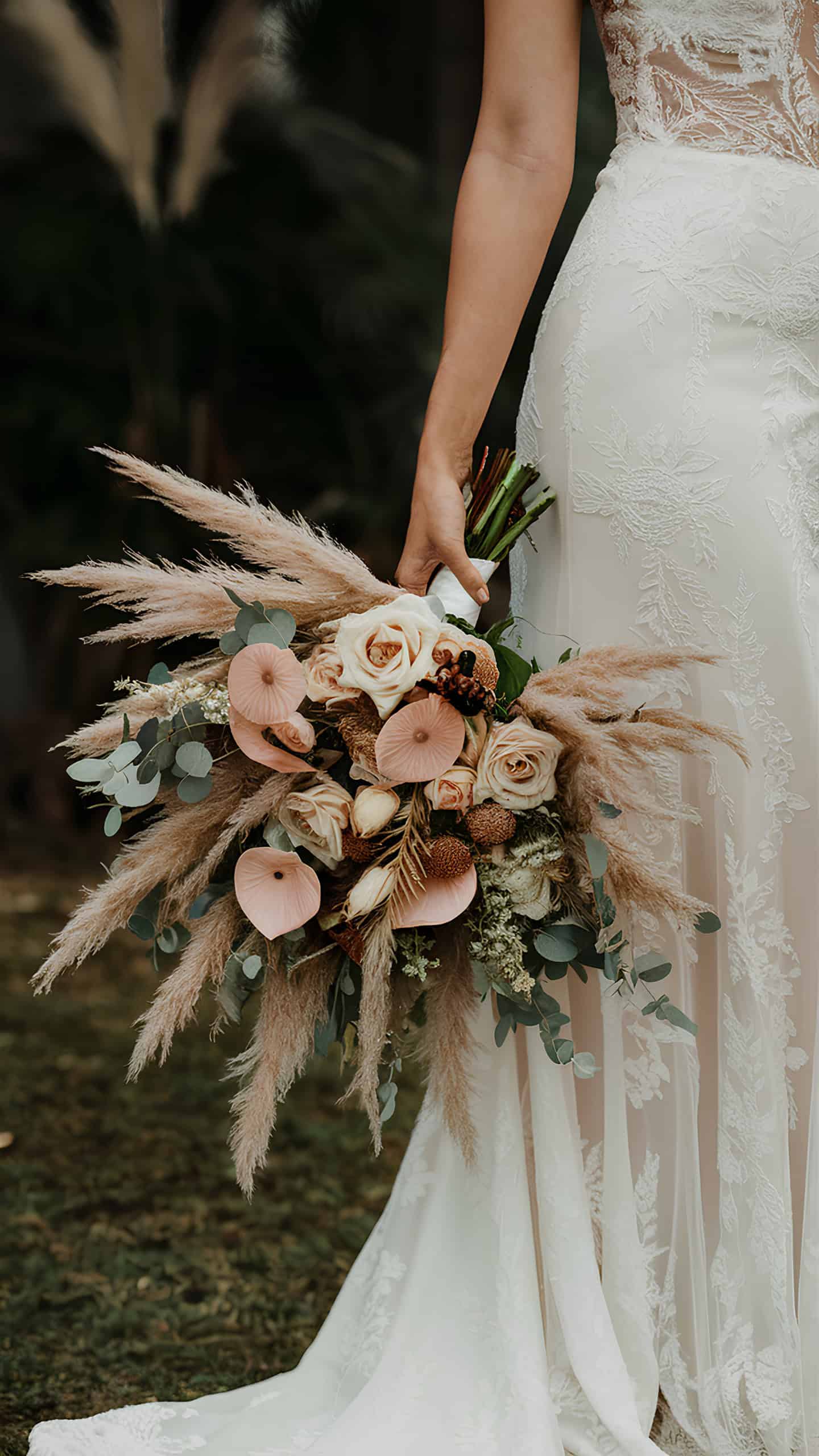 Boho Pampas Grass