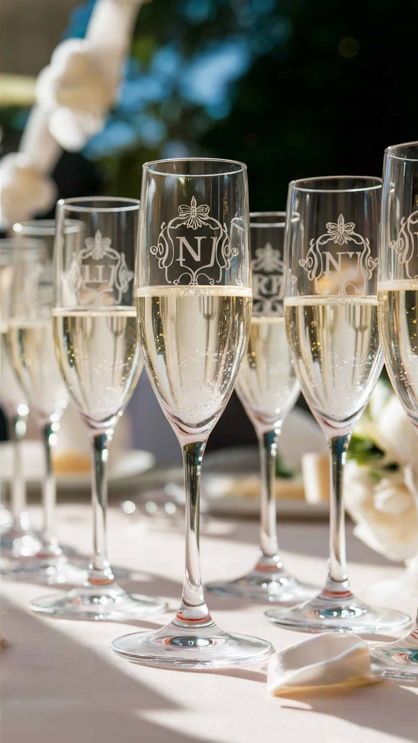 Champagne Flute Favors