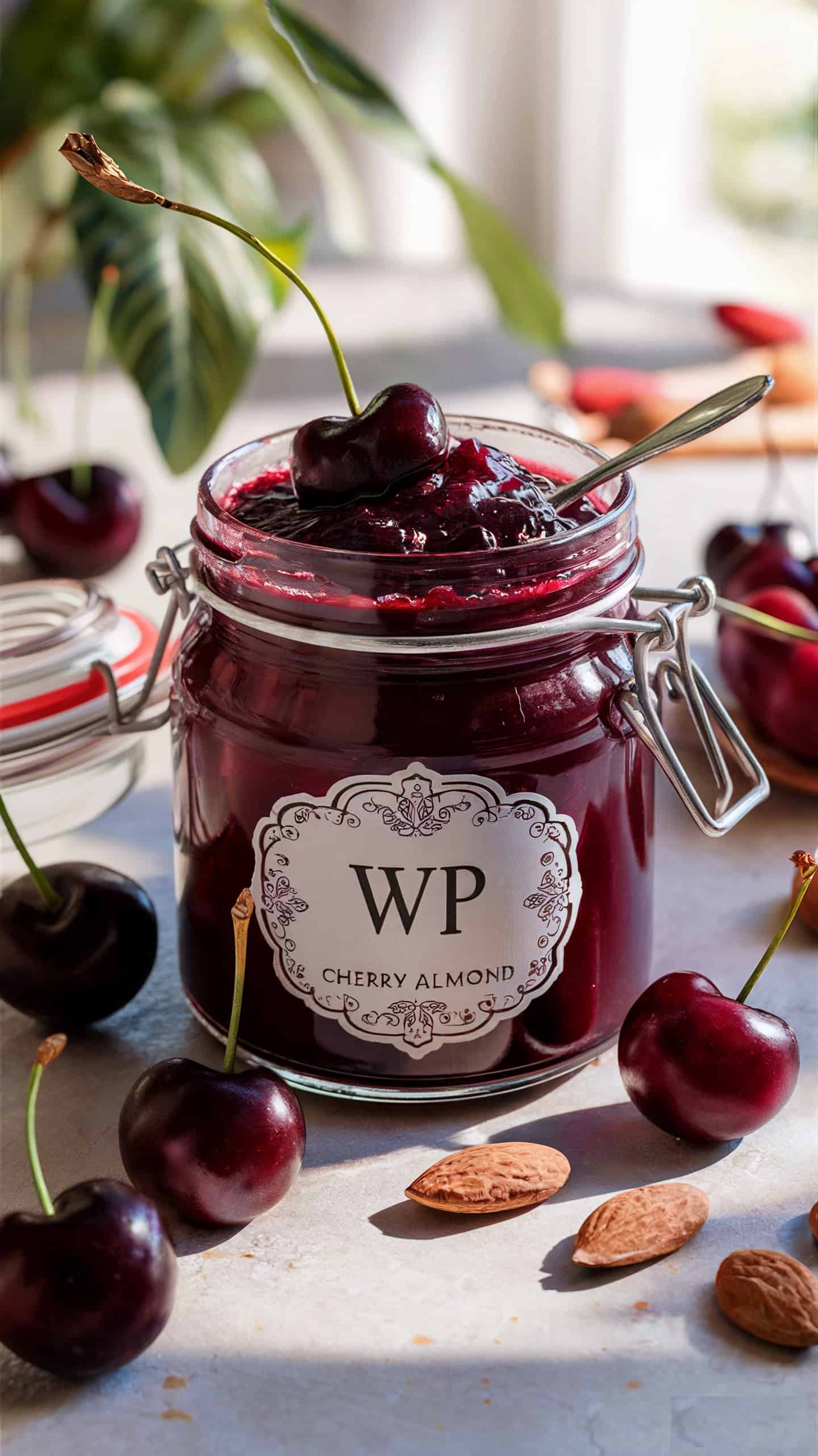 Cherry Almond Jam