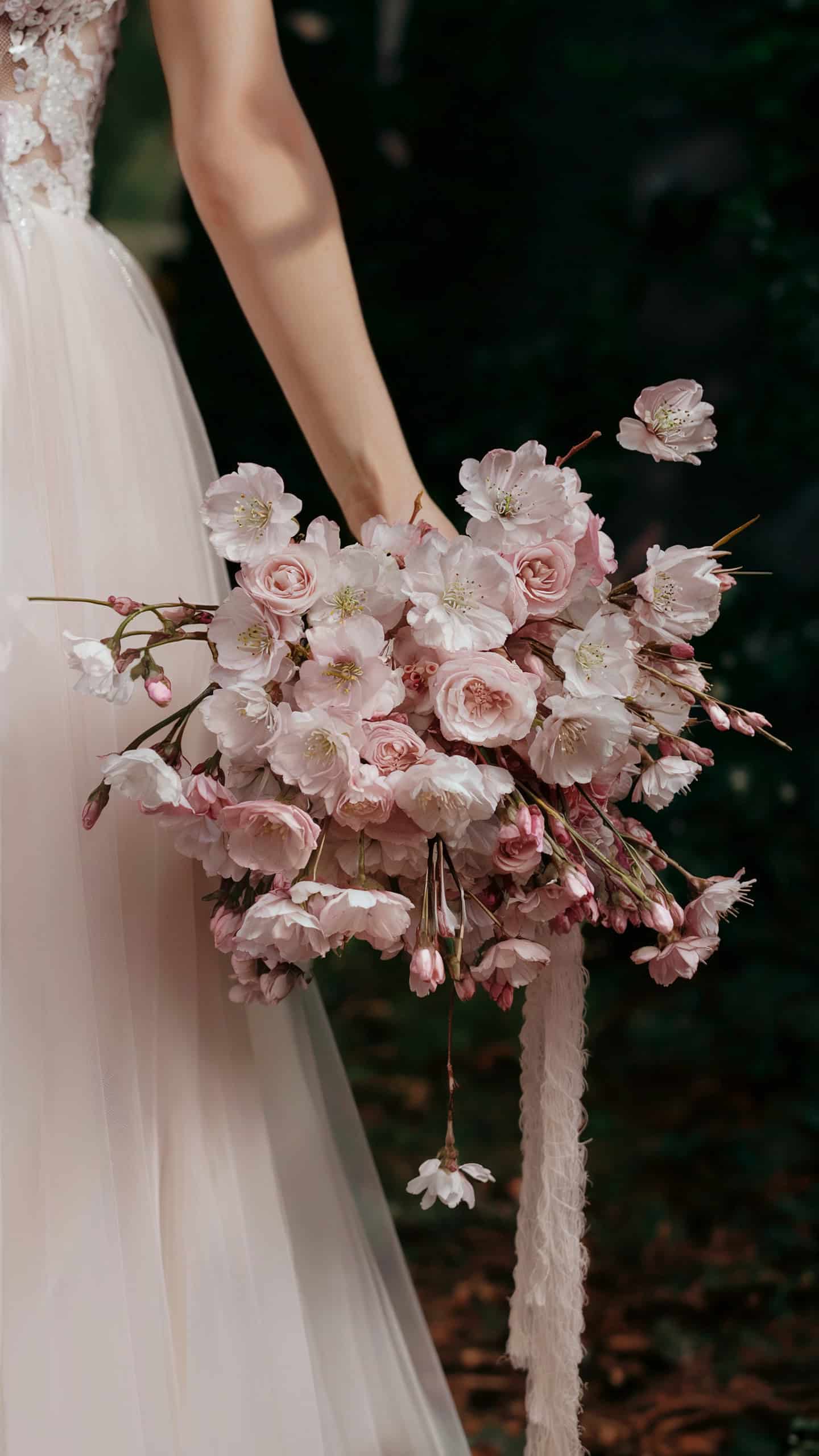 Cherry Blossom Posy