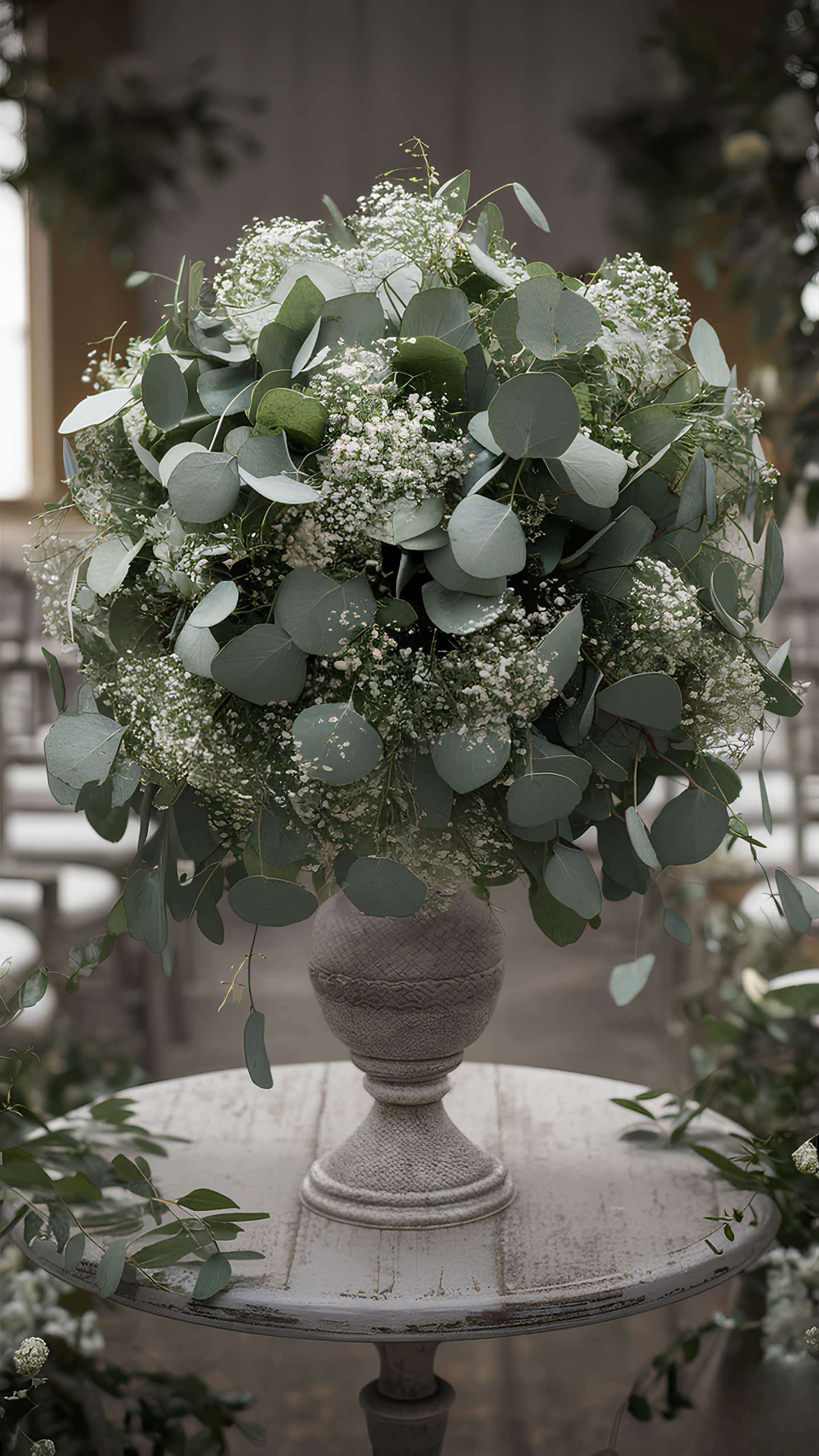 Classic Eucalyptus and Baby's Breath