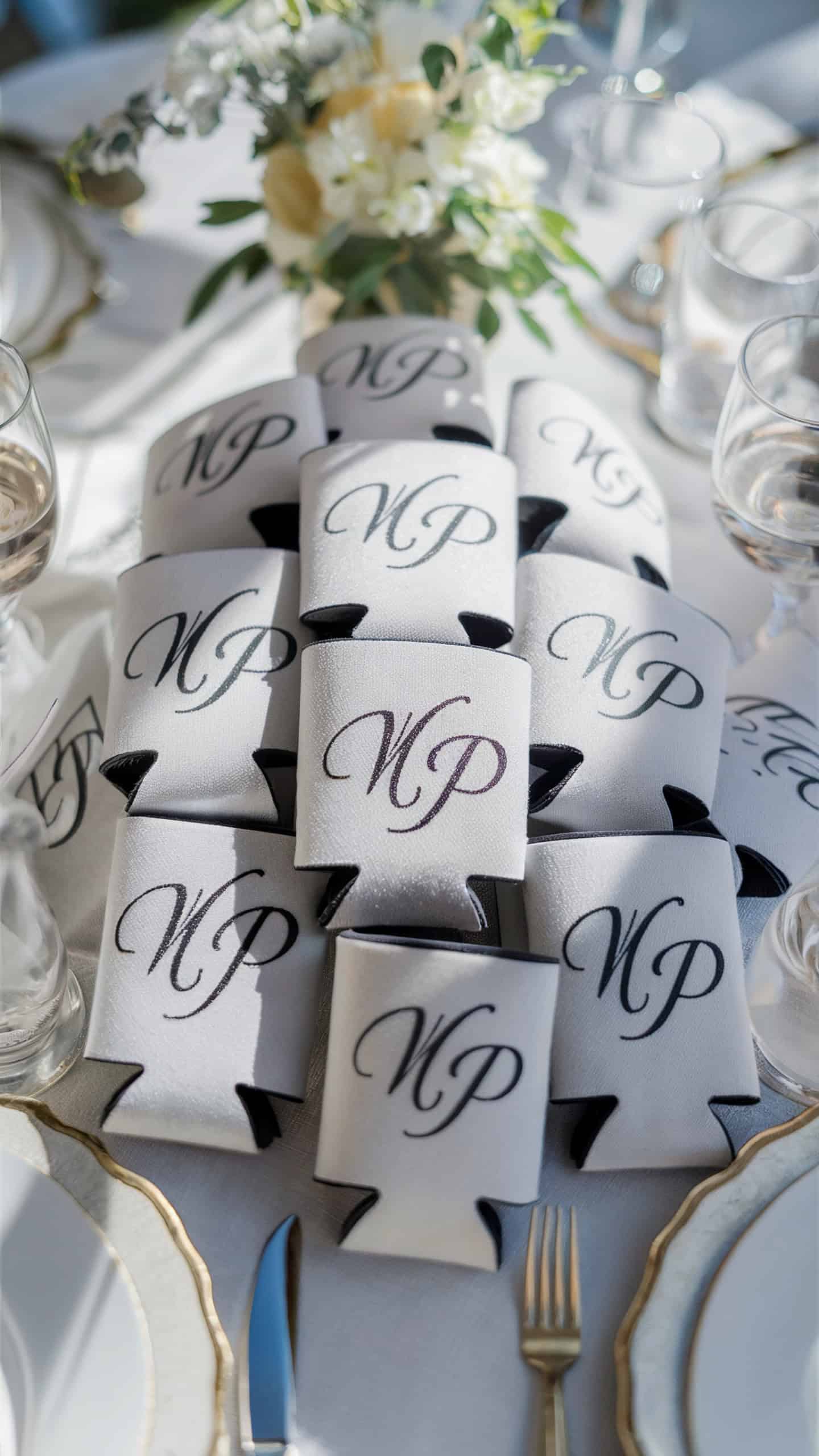 Classic Script Koozies