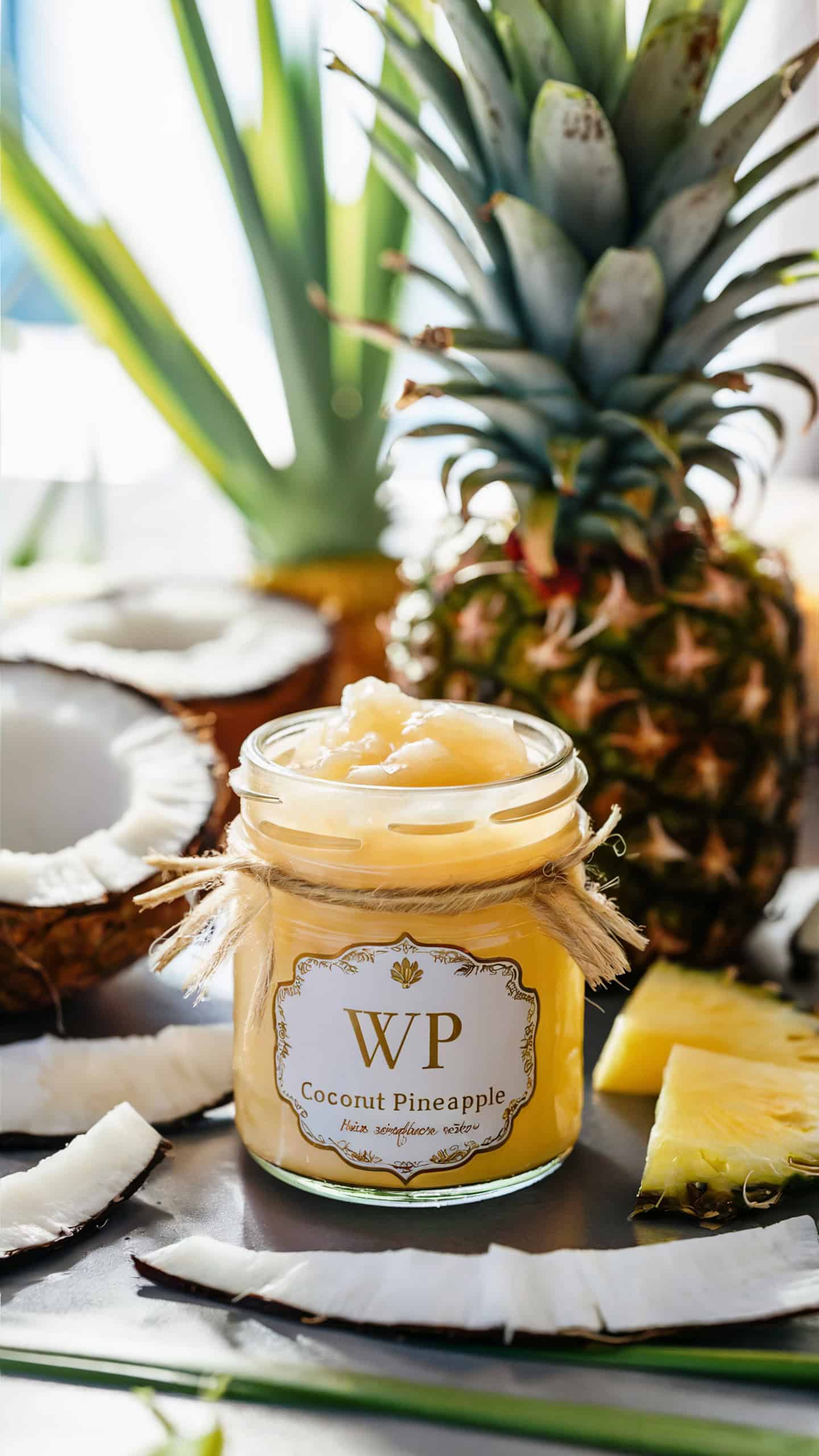 Coconut Pineapple Jam