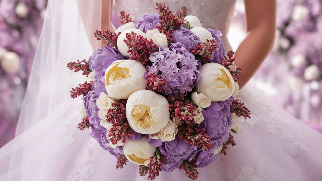 Wedding Bouquets Lavender