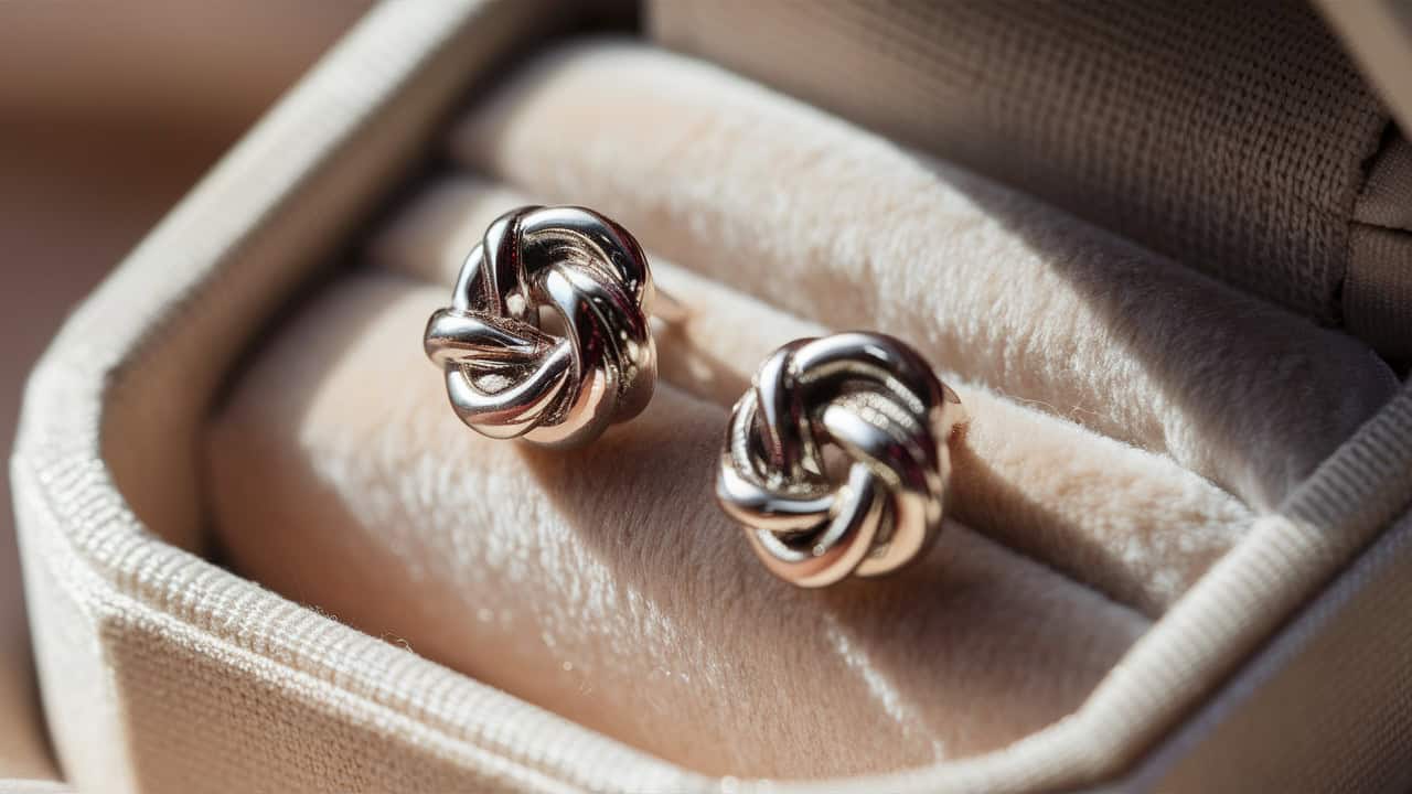 wedding earrings minimalist