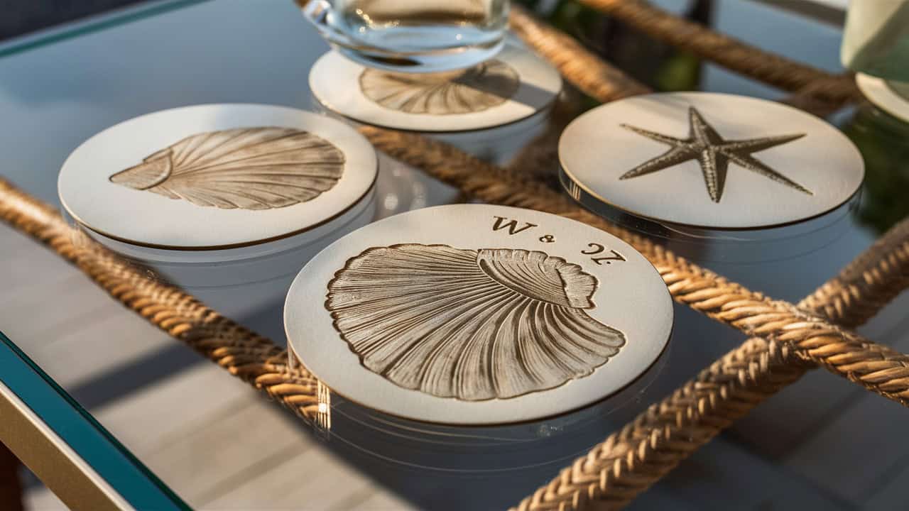 Wedding favors beach