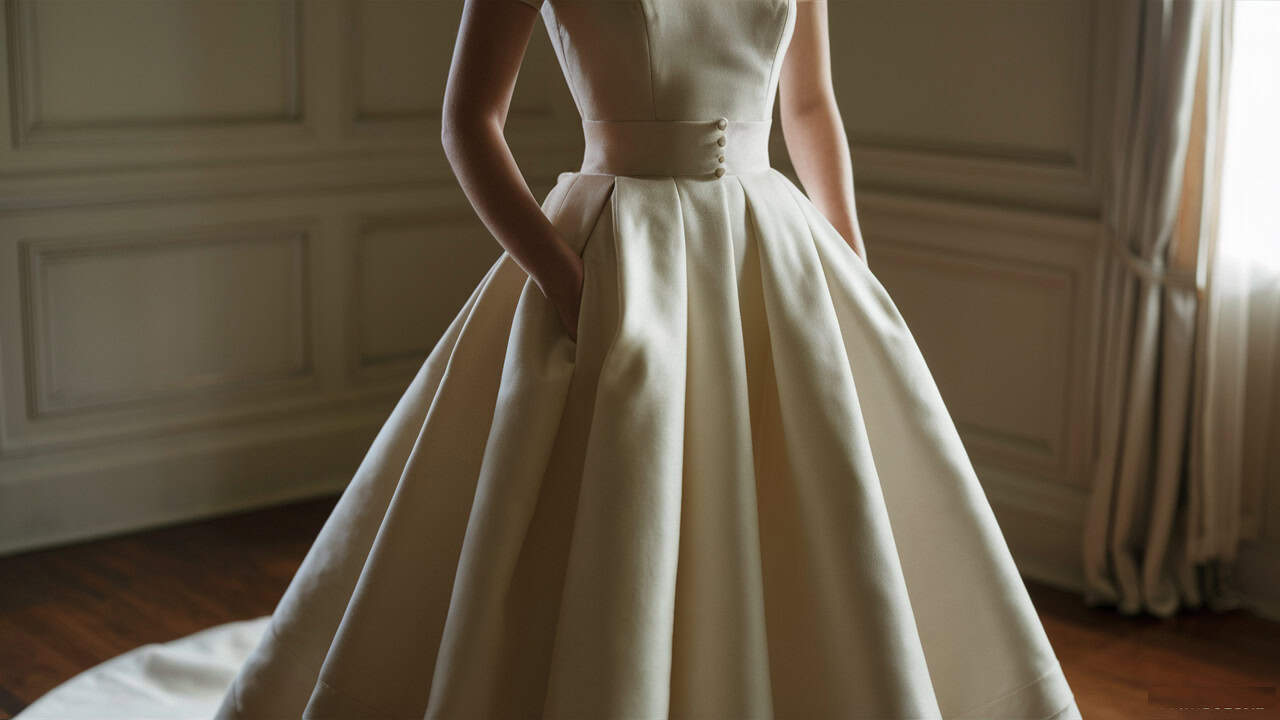 Generate Title from vintage style wedding dress cheap