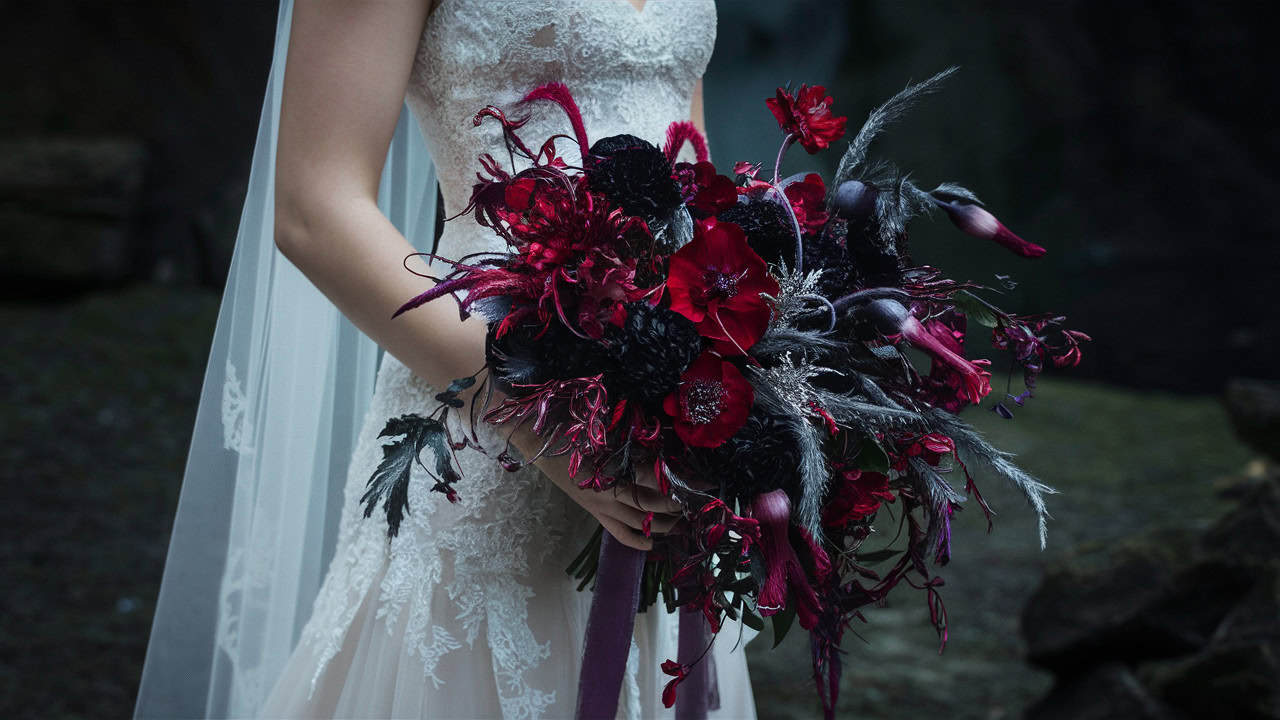 Wedding Bouquets Dark